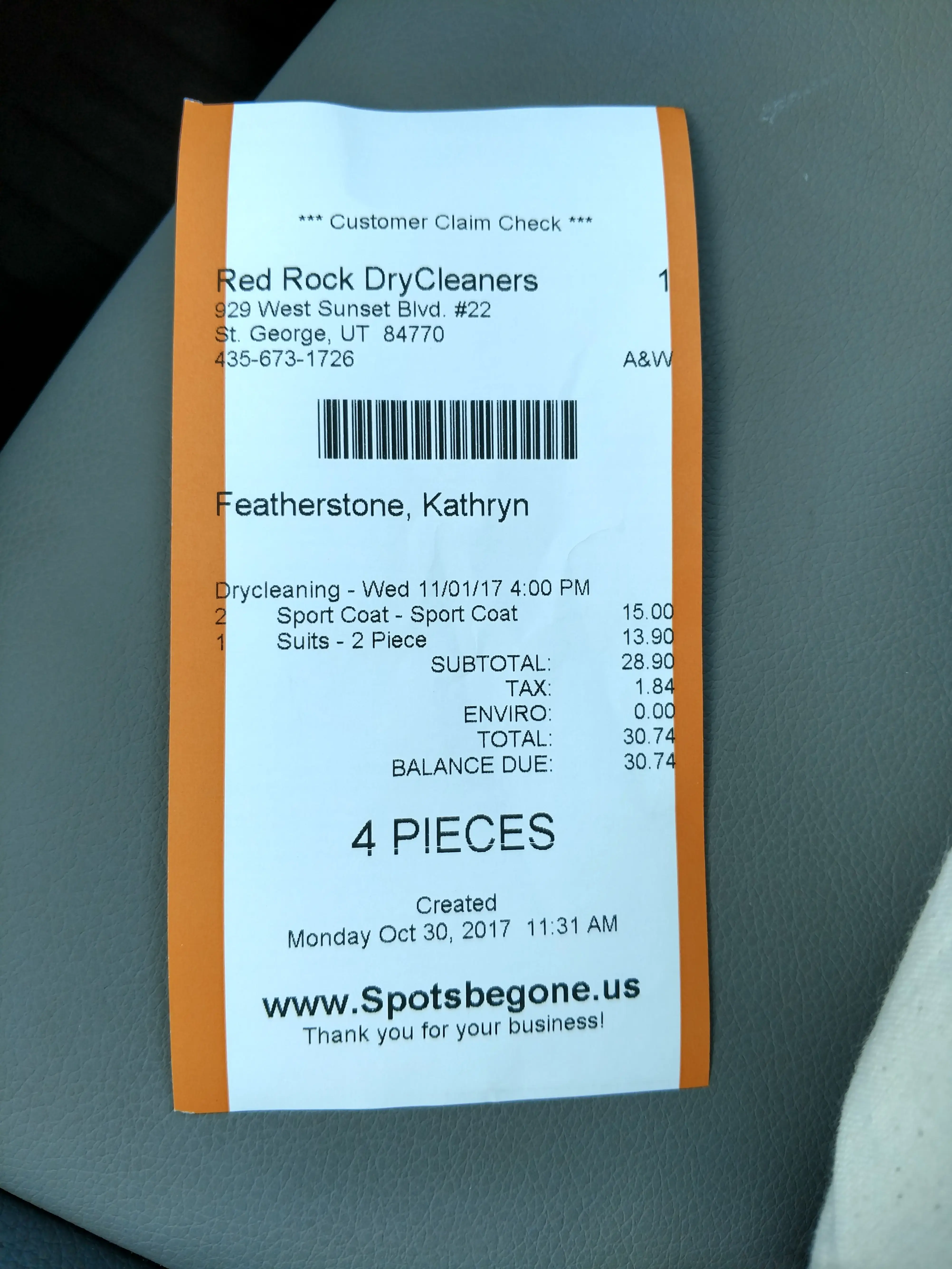 Red Rock Dry Cleaners - Image 6