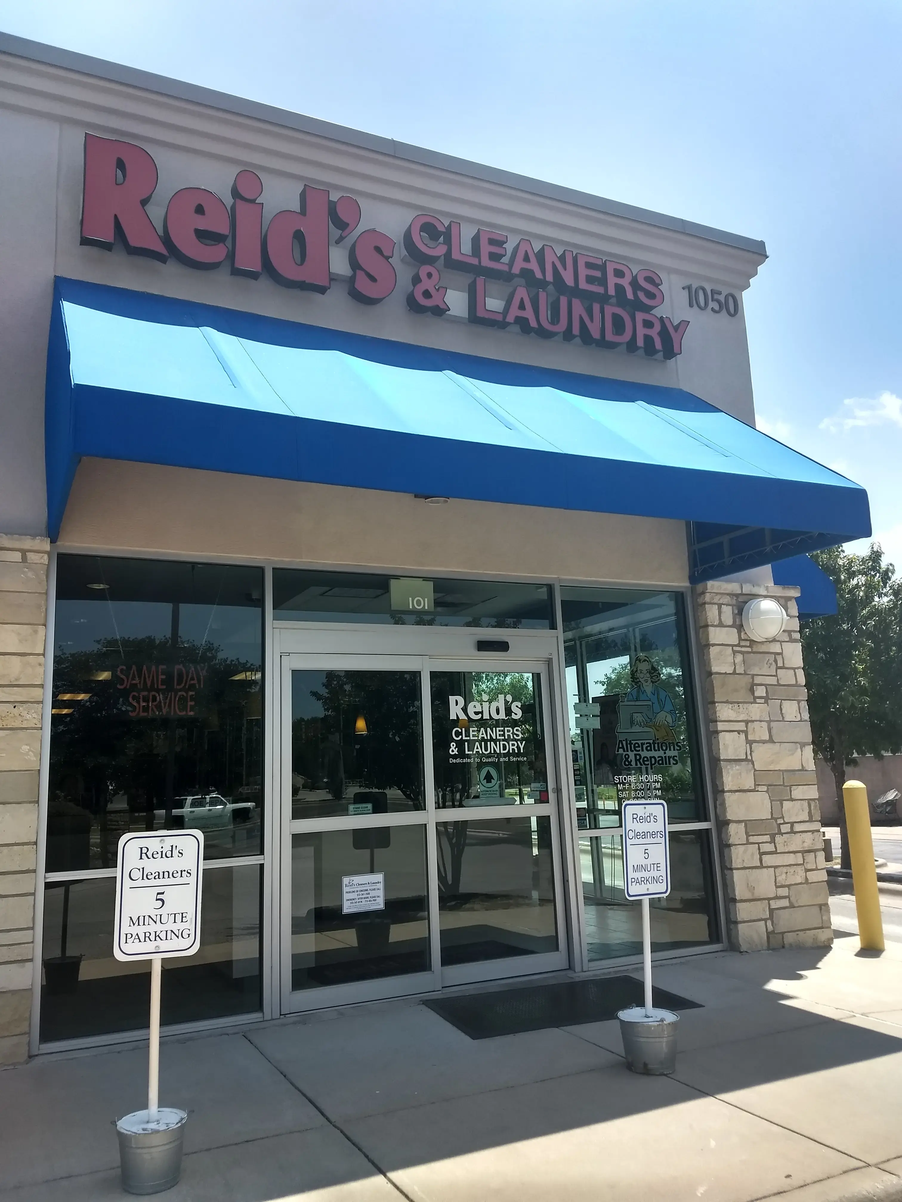 Reid's Cleaners & Laundry location