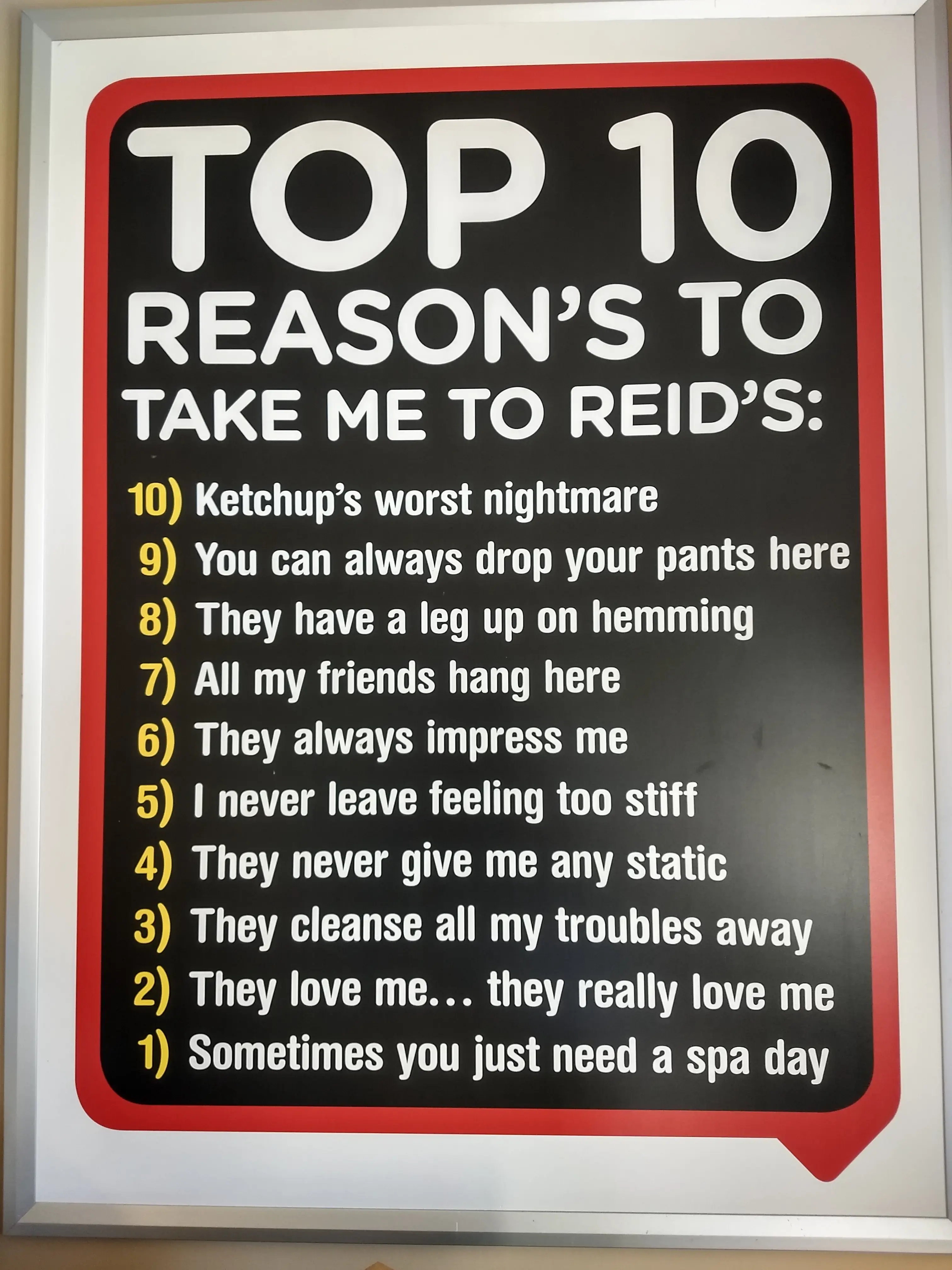 Reid's Cleaners & Laundry thumbnail 5