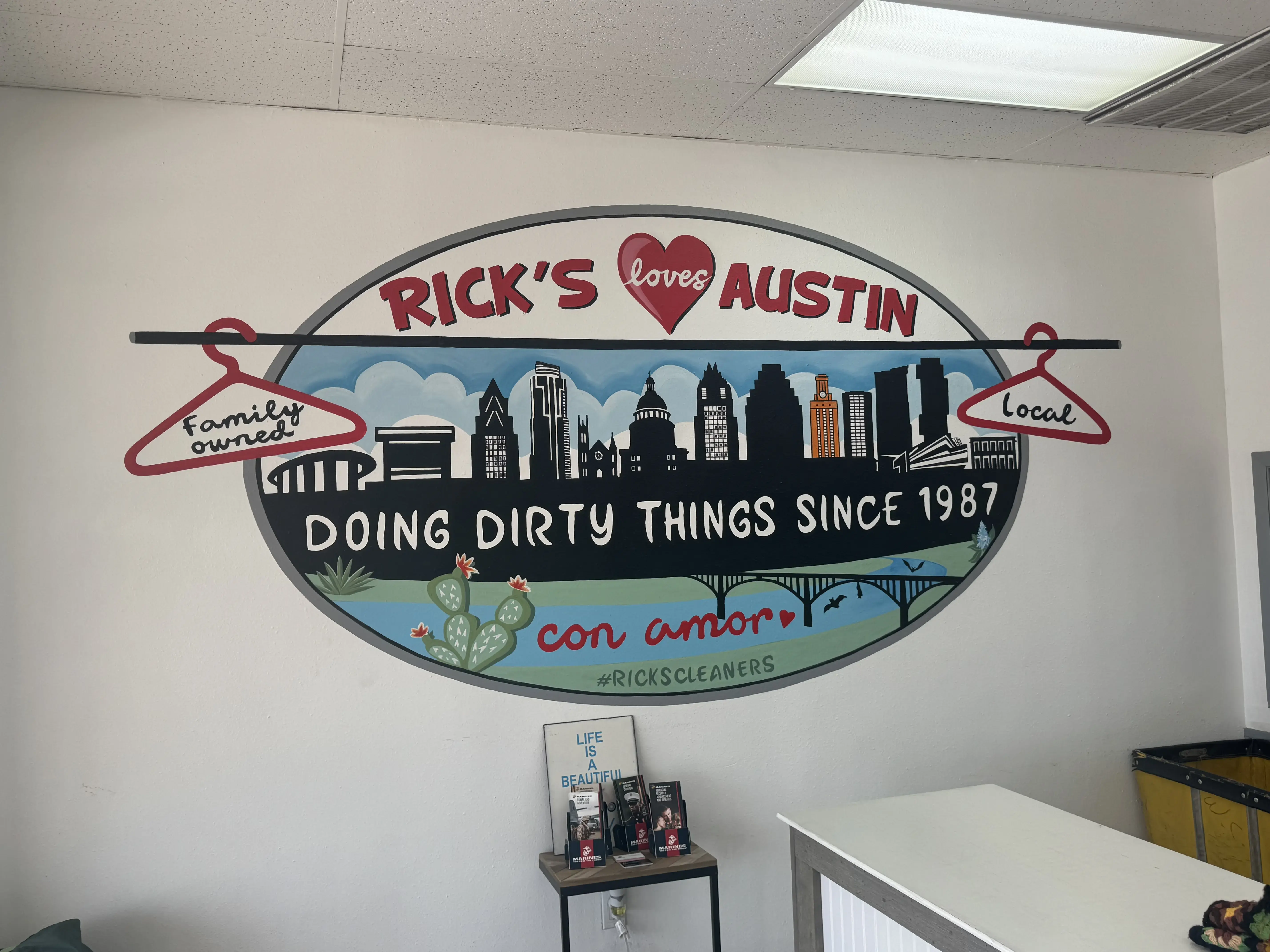 Rick's Cleaners location