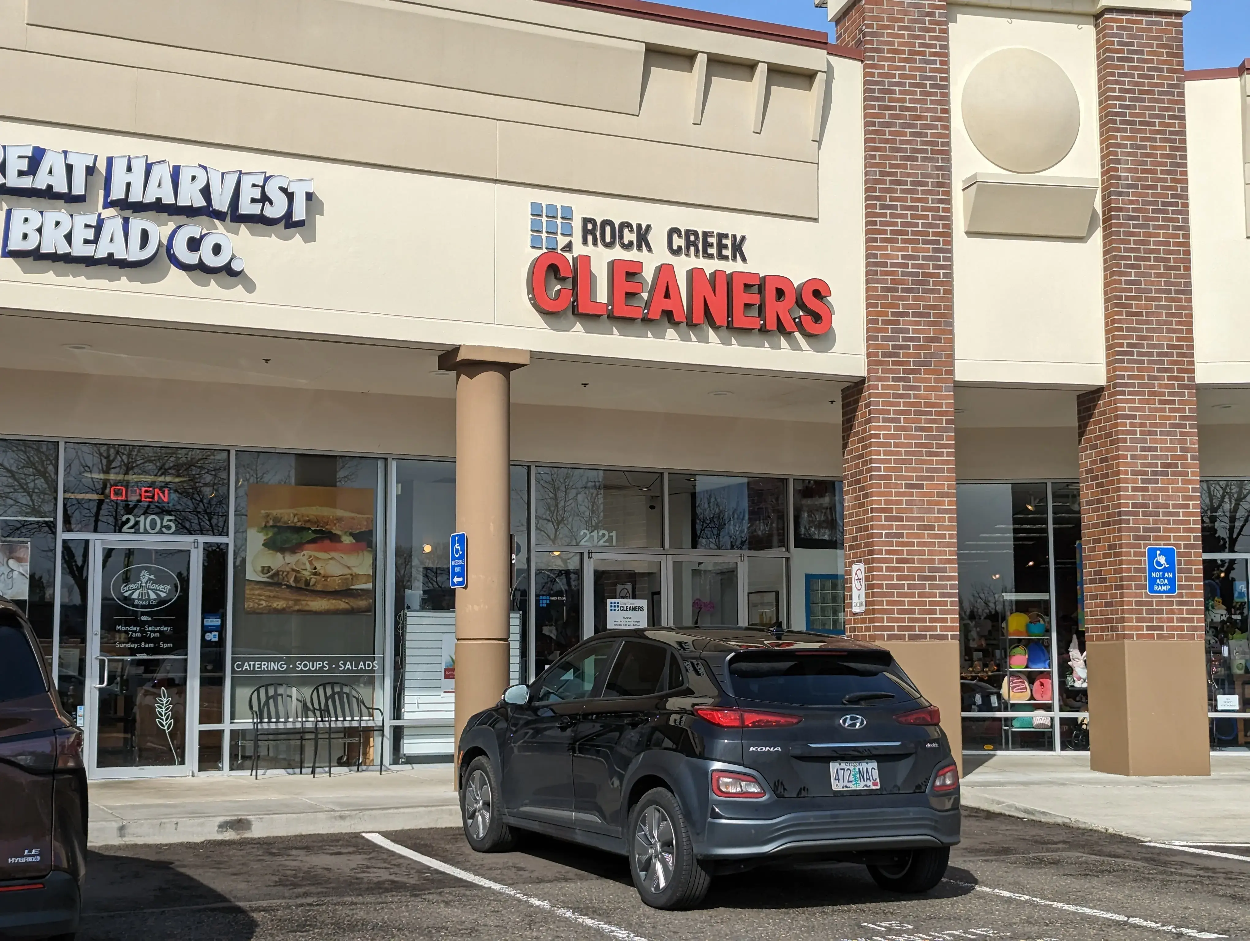 Rock Creek Cleaners location