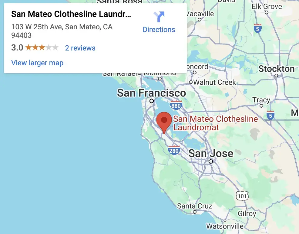 San Mateo Clothesline Laundromat thumbnail 10
