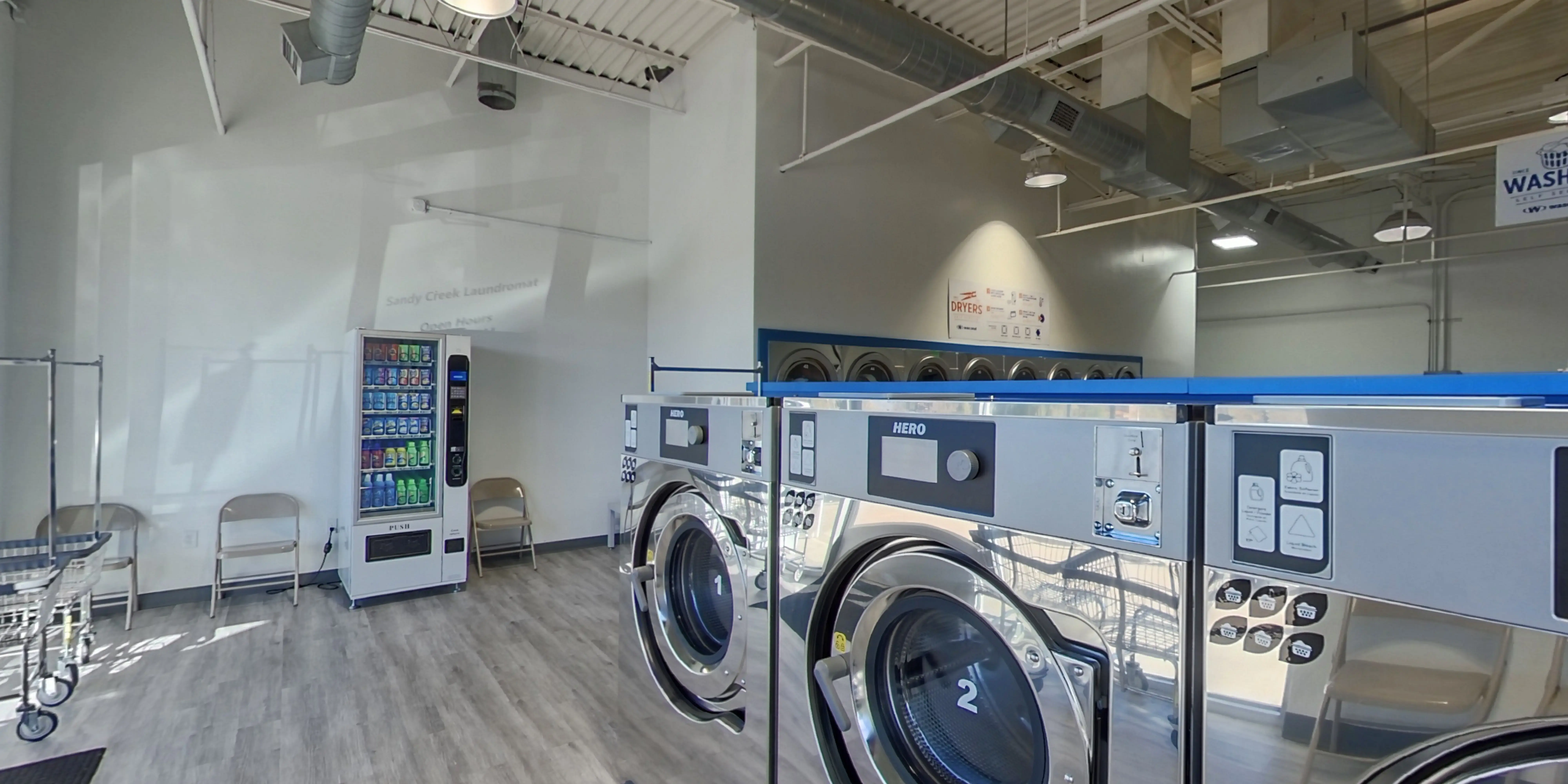 Sandy Creek Laundromat and Wash Dry Fold Laundry Service - Image 13