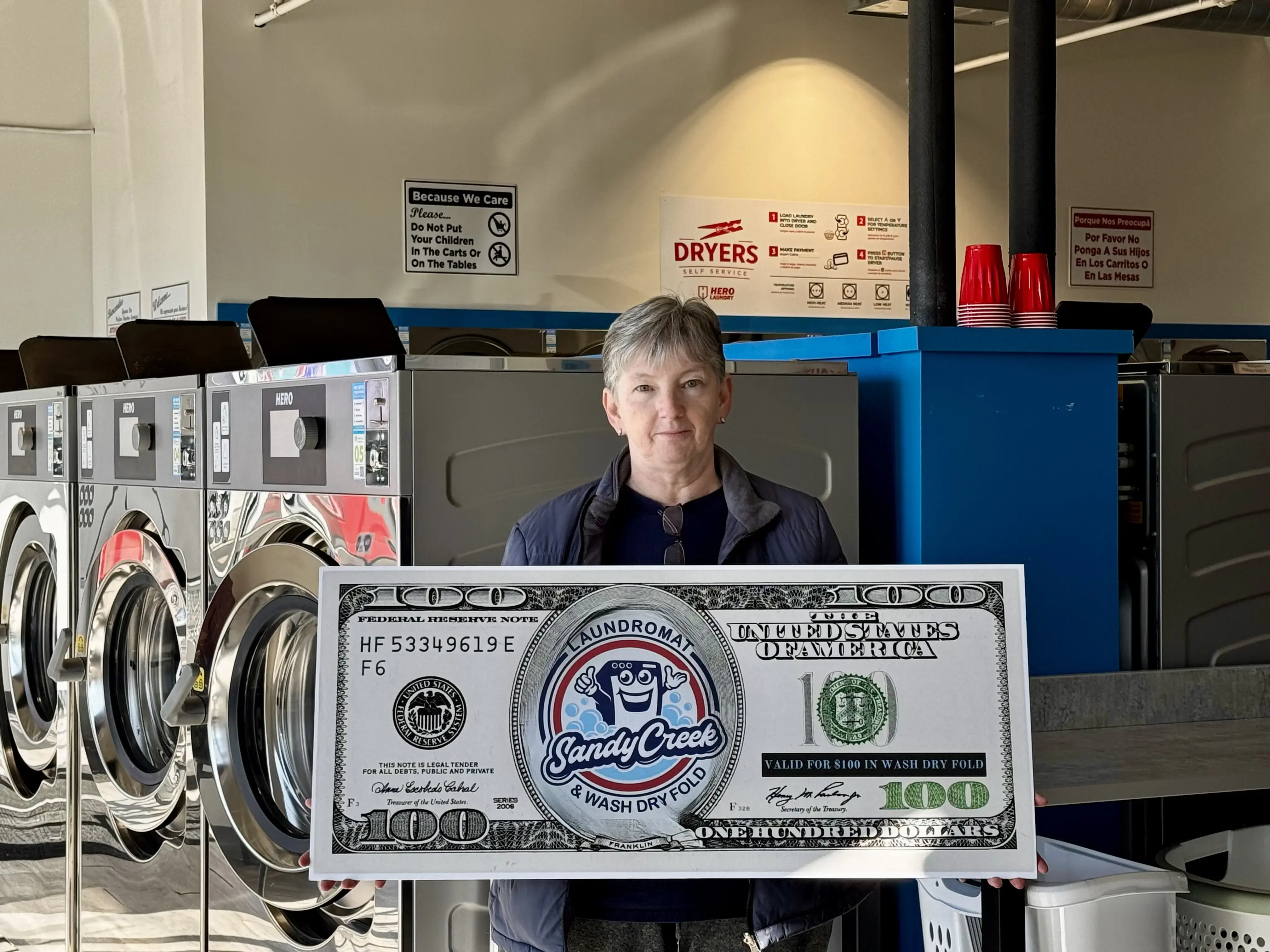 Sandy Creek Laundromat and Wash Dry Fold Laundry Service - Image 8