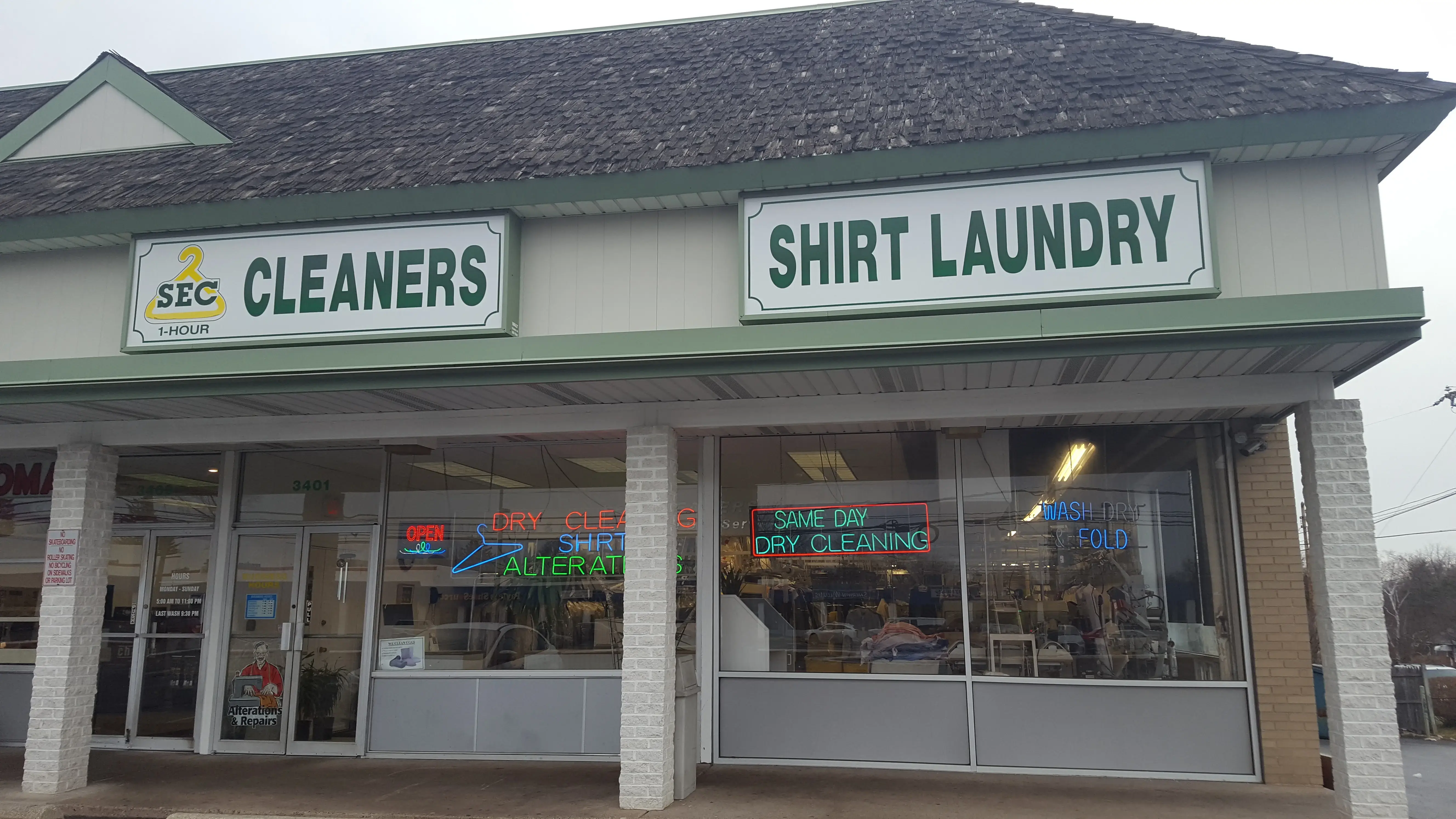 Sec Cleaners location