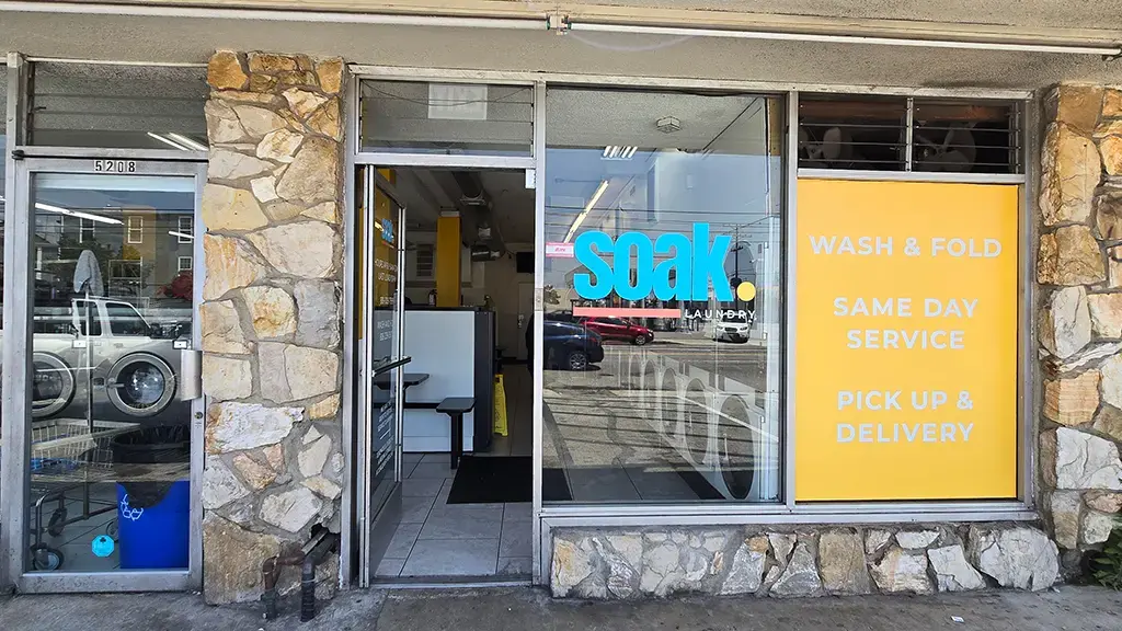 Soak Laundry Noho location