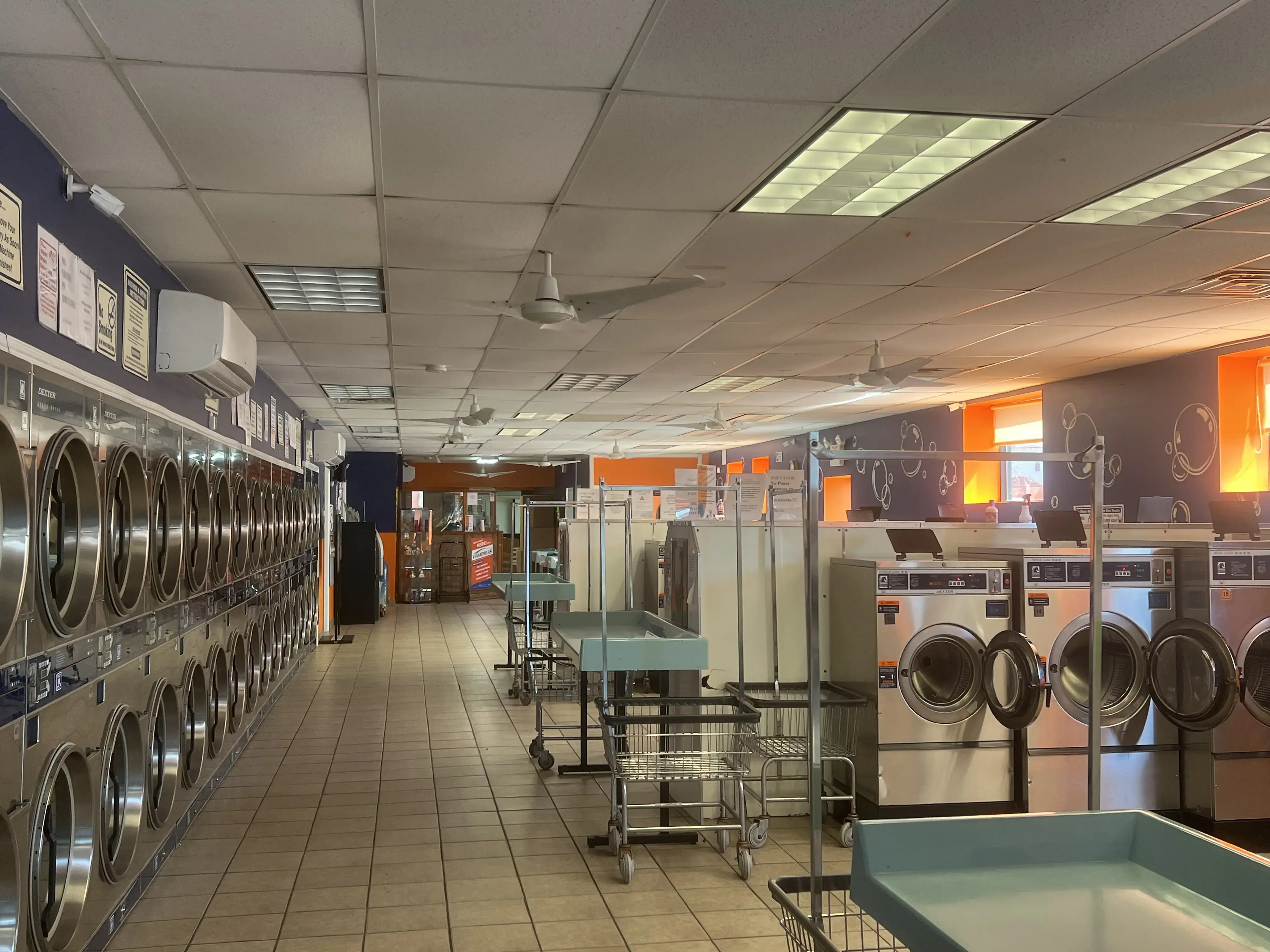 Soapy Bubbles Laundromat location
