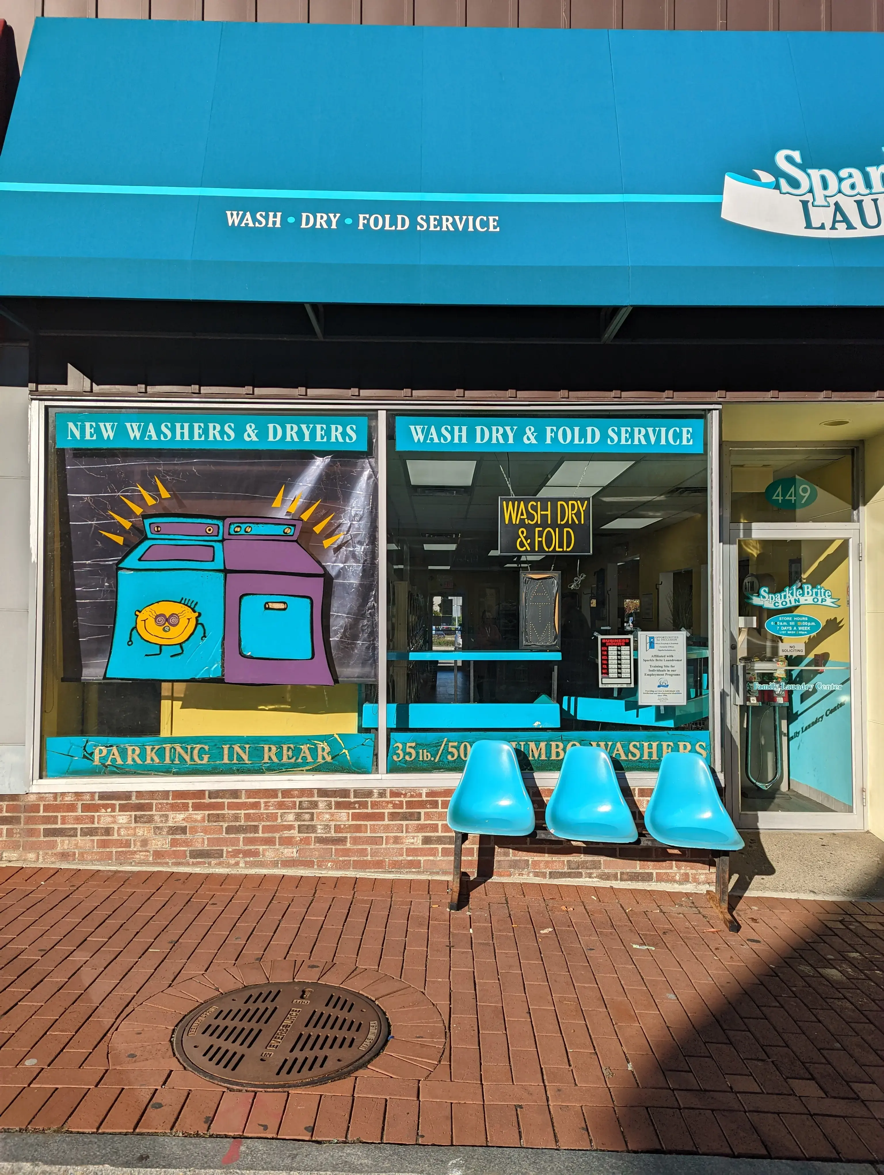 Sparkle-Brite Laundromat location