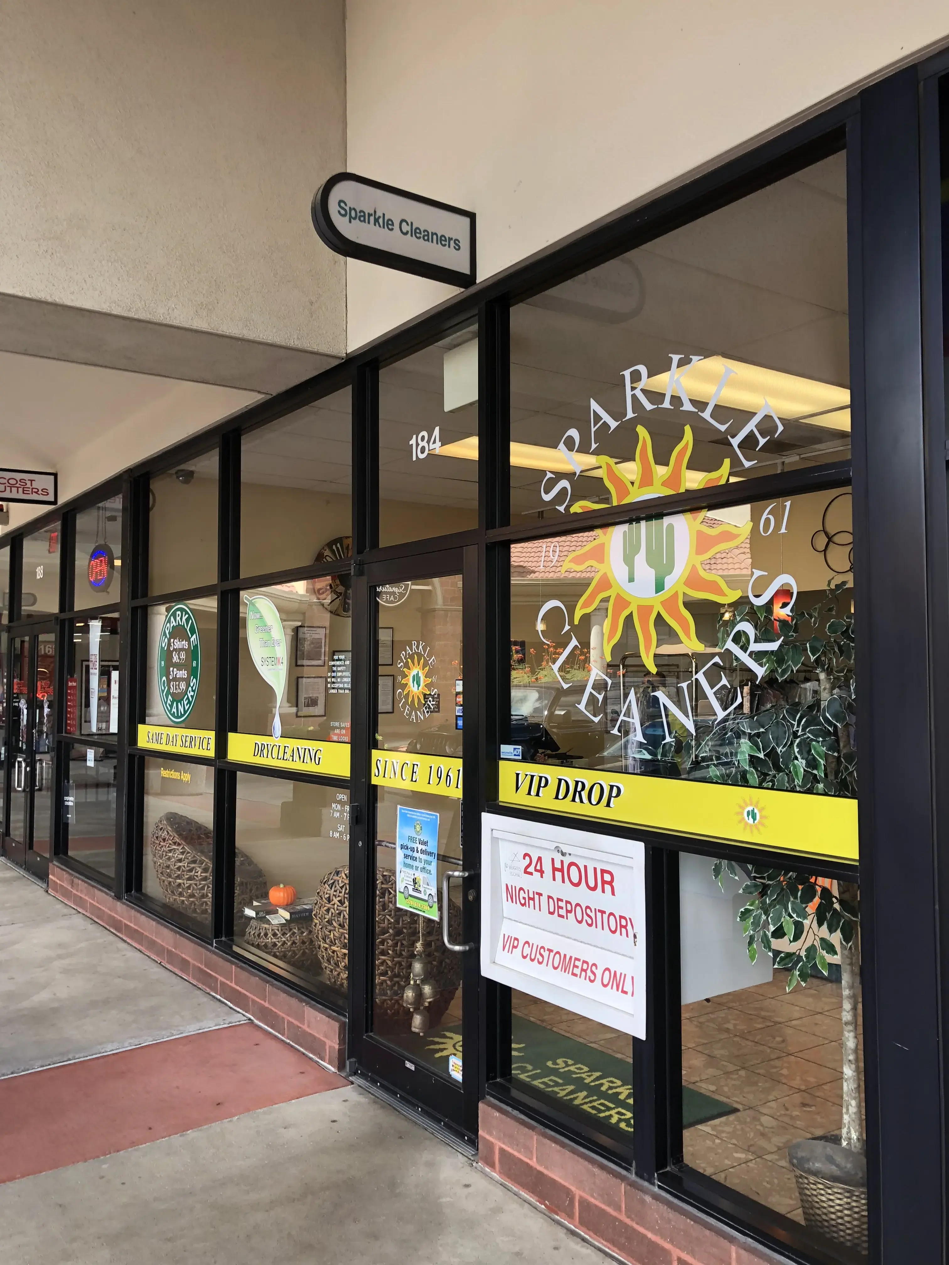 Sparkle Cleaners - Oracle location