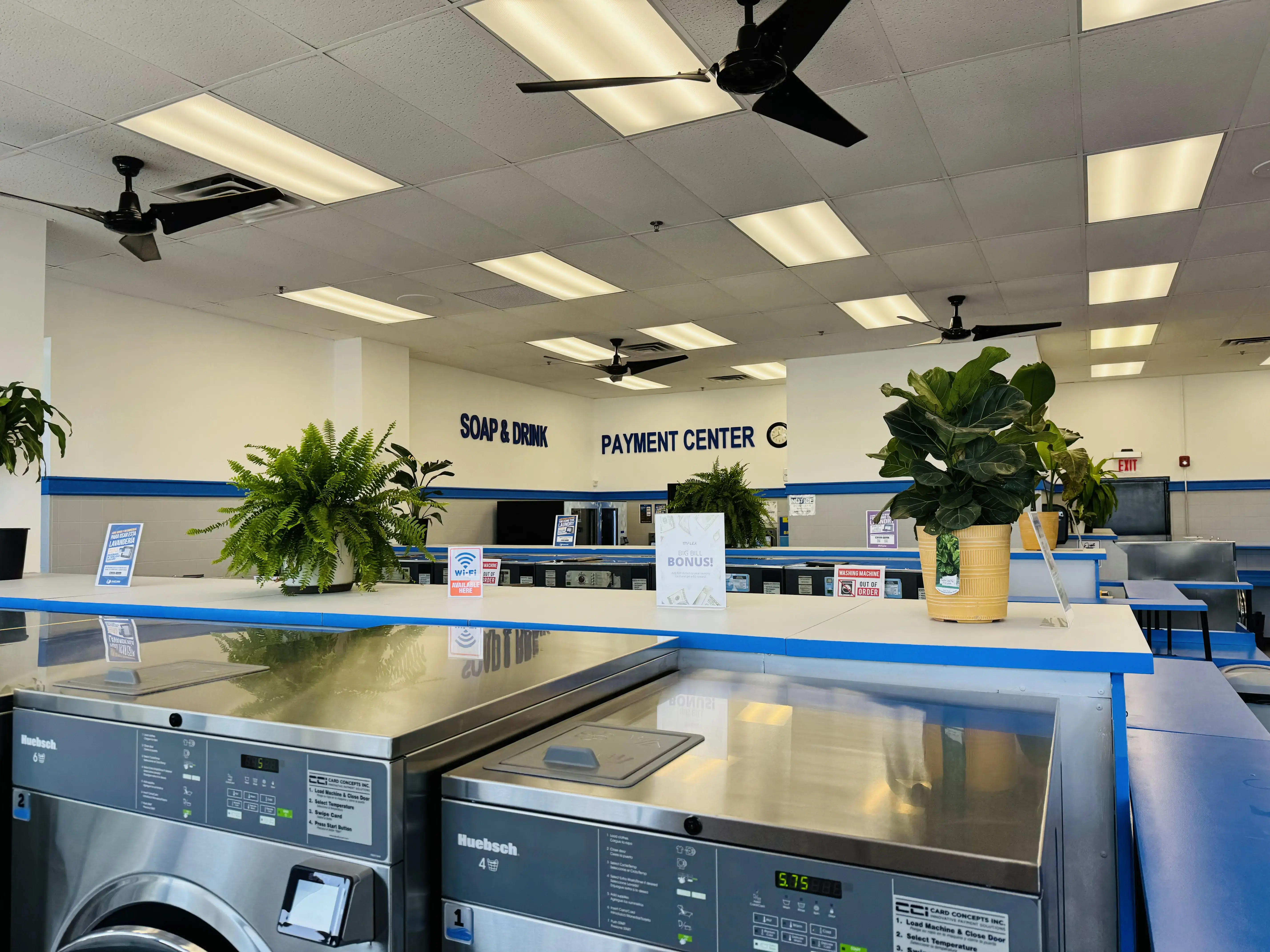 Sparkling Suds Laundromat location