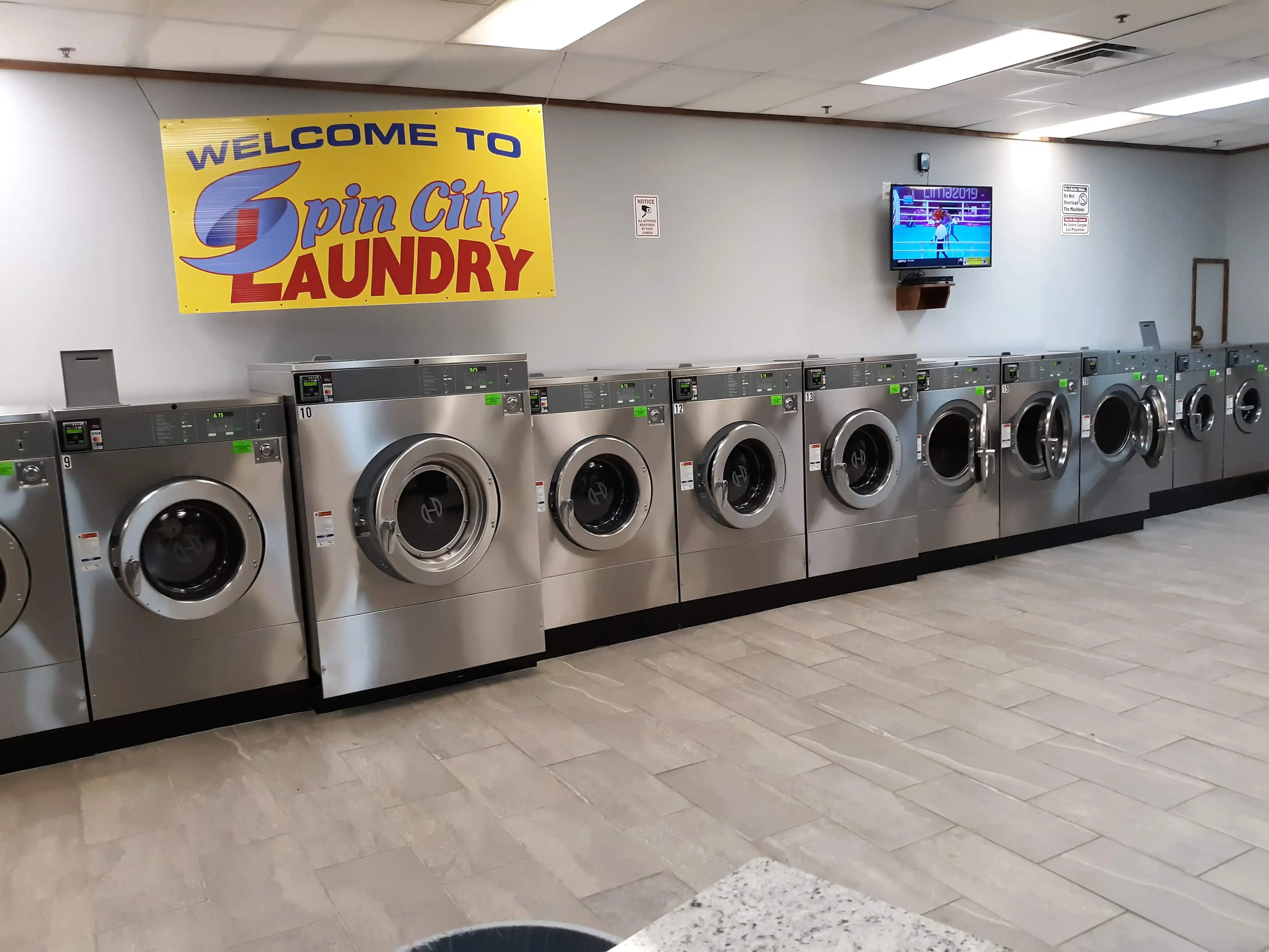 Spin City Laundry location