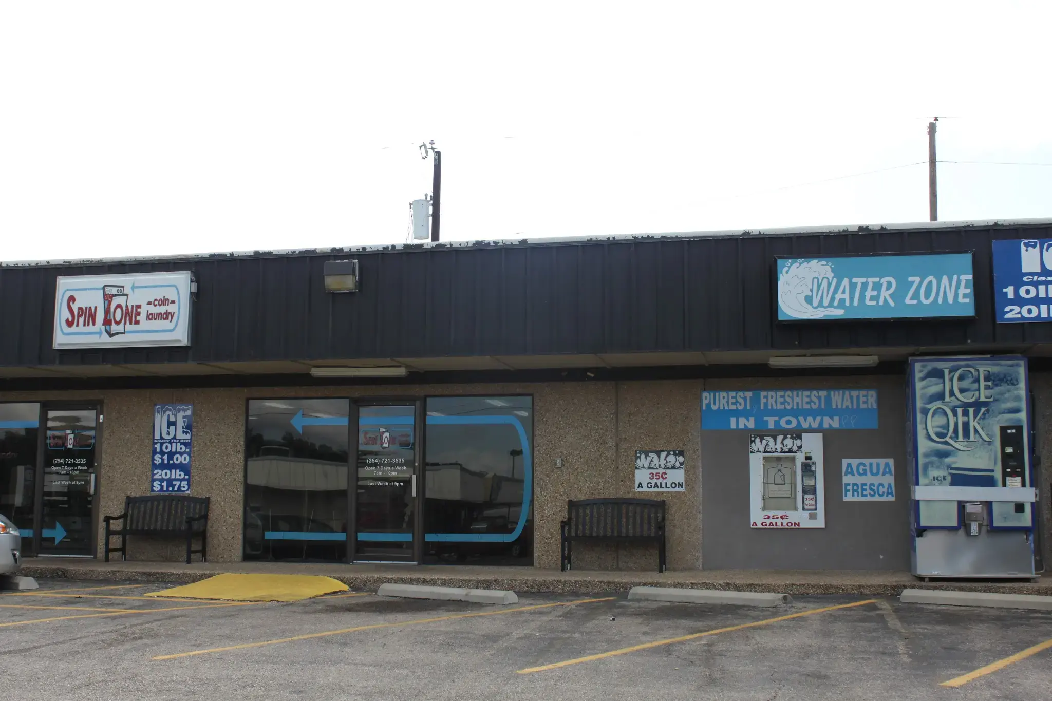 Spin Zone location