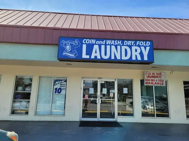 Spinners Coin Laundry location