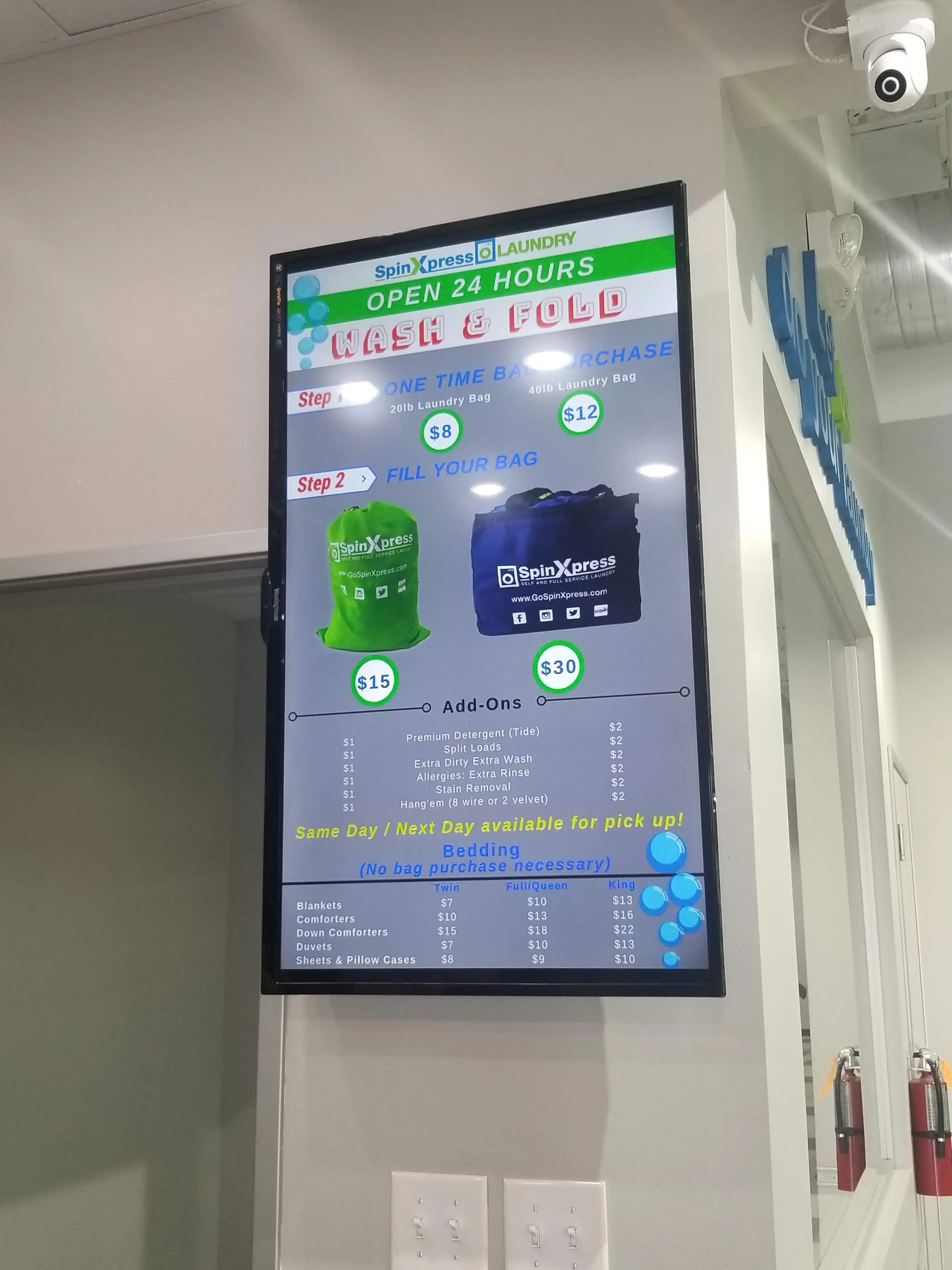 SpinXpress Laundry - W. Commerce St - Wash & Fold Services - Image 13