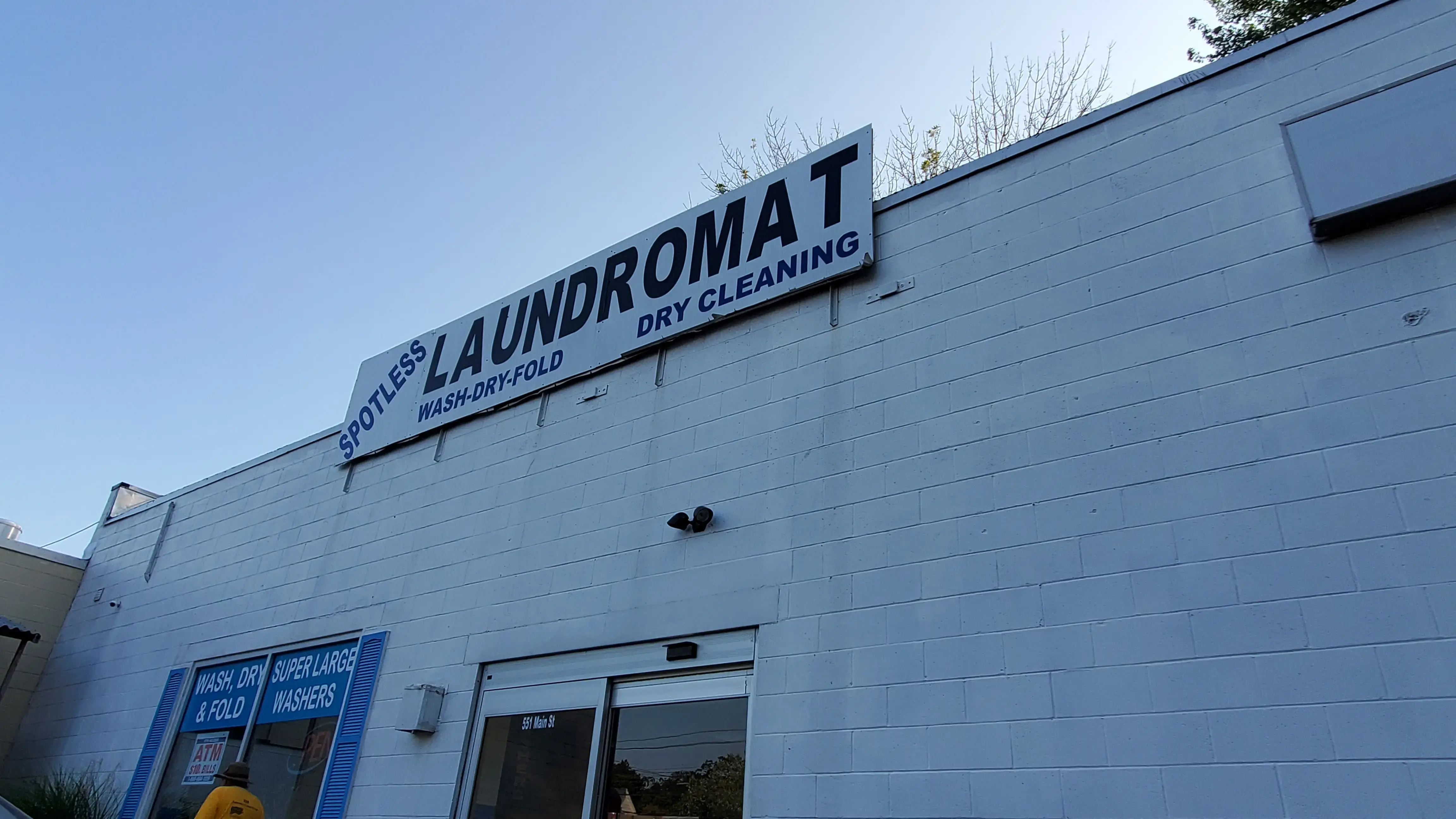 Spotless Laundromat location