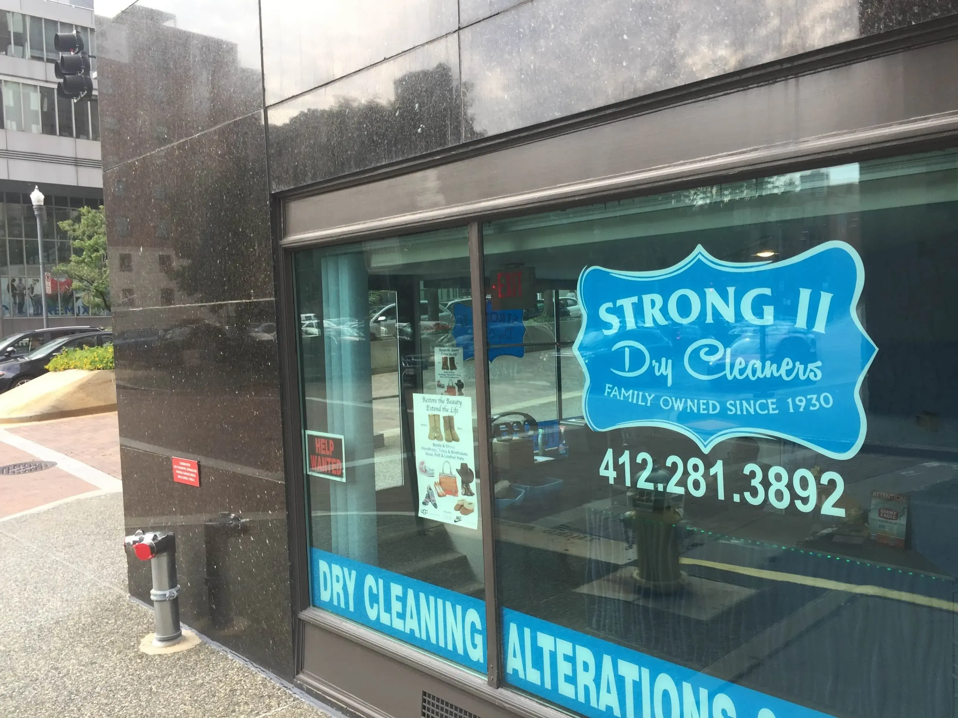Strong II Dry Cleaners on Grant/OTG location