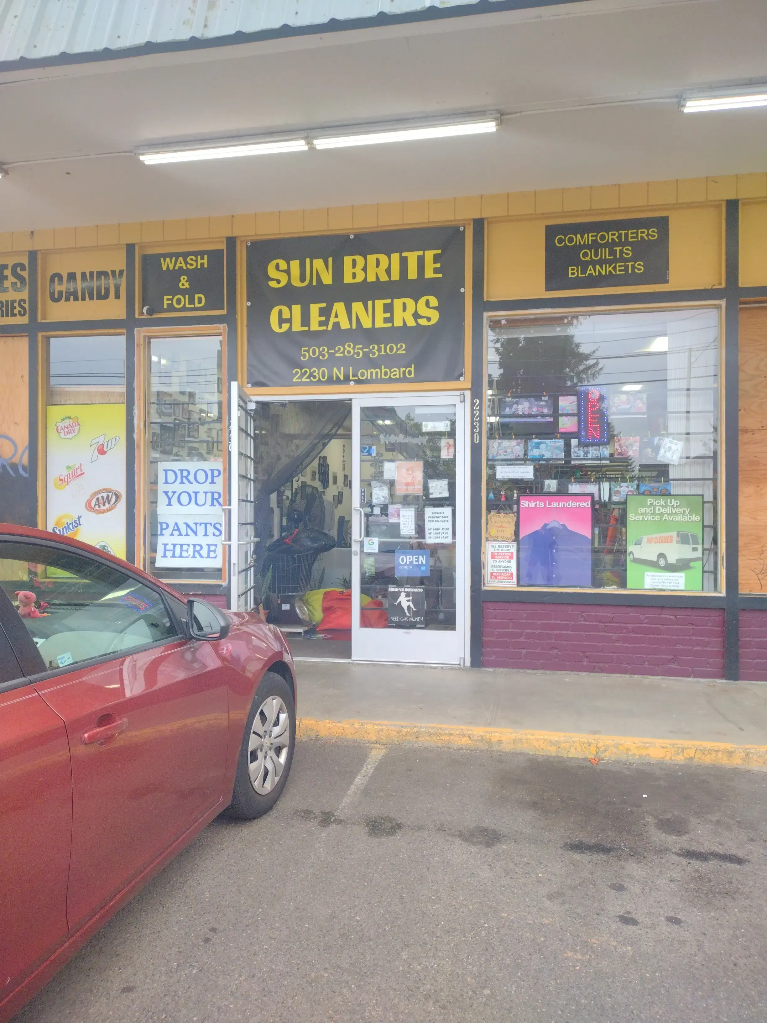 Sun Brite Cleaners location