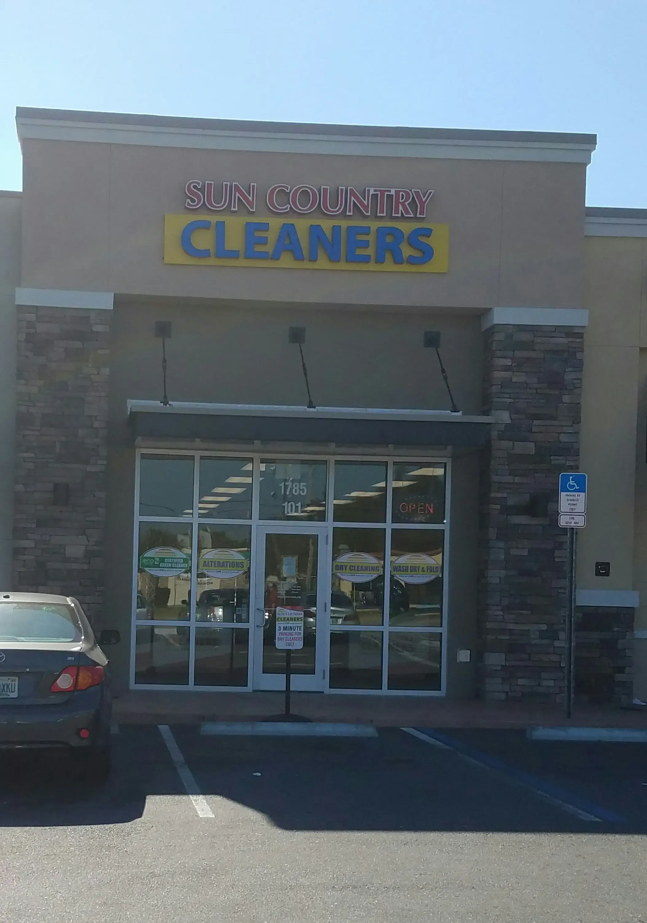Sun Country Cleaners location