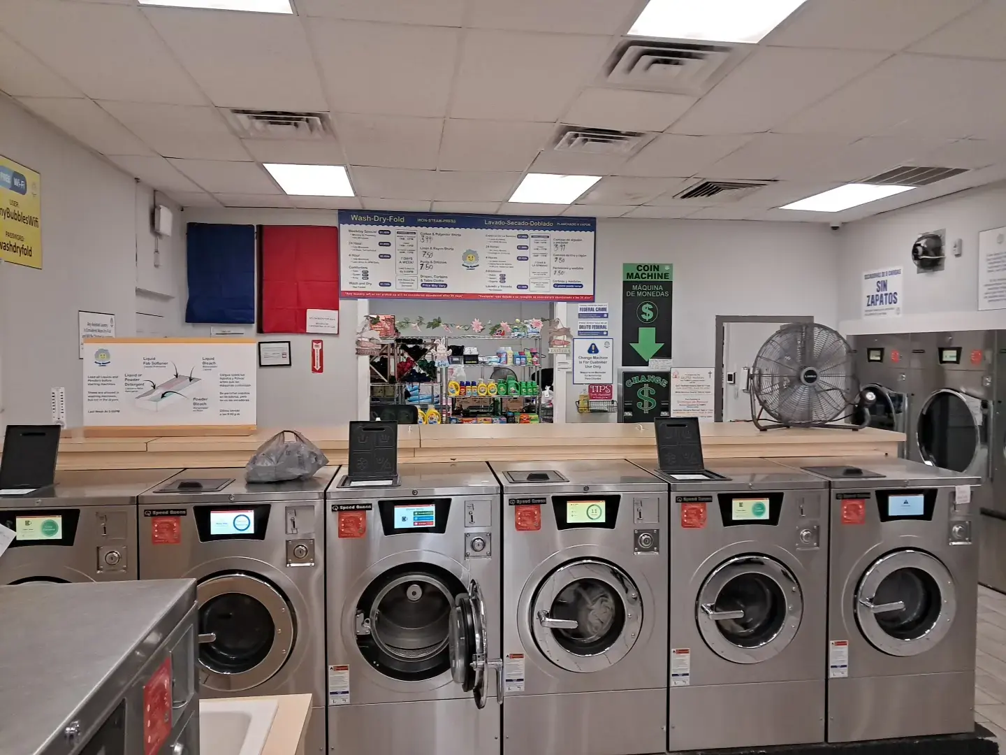 Sunny Bubbles Laundry location