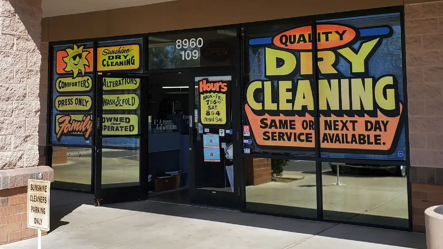 Sunshine Dry Cleaners location