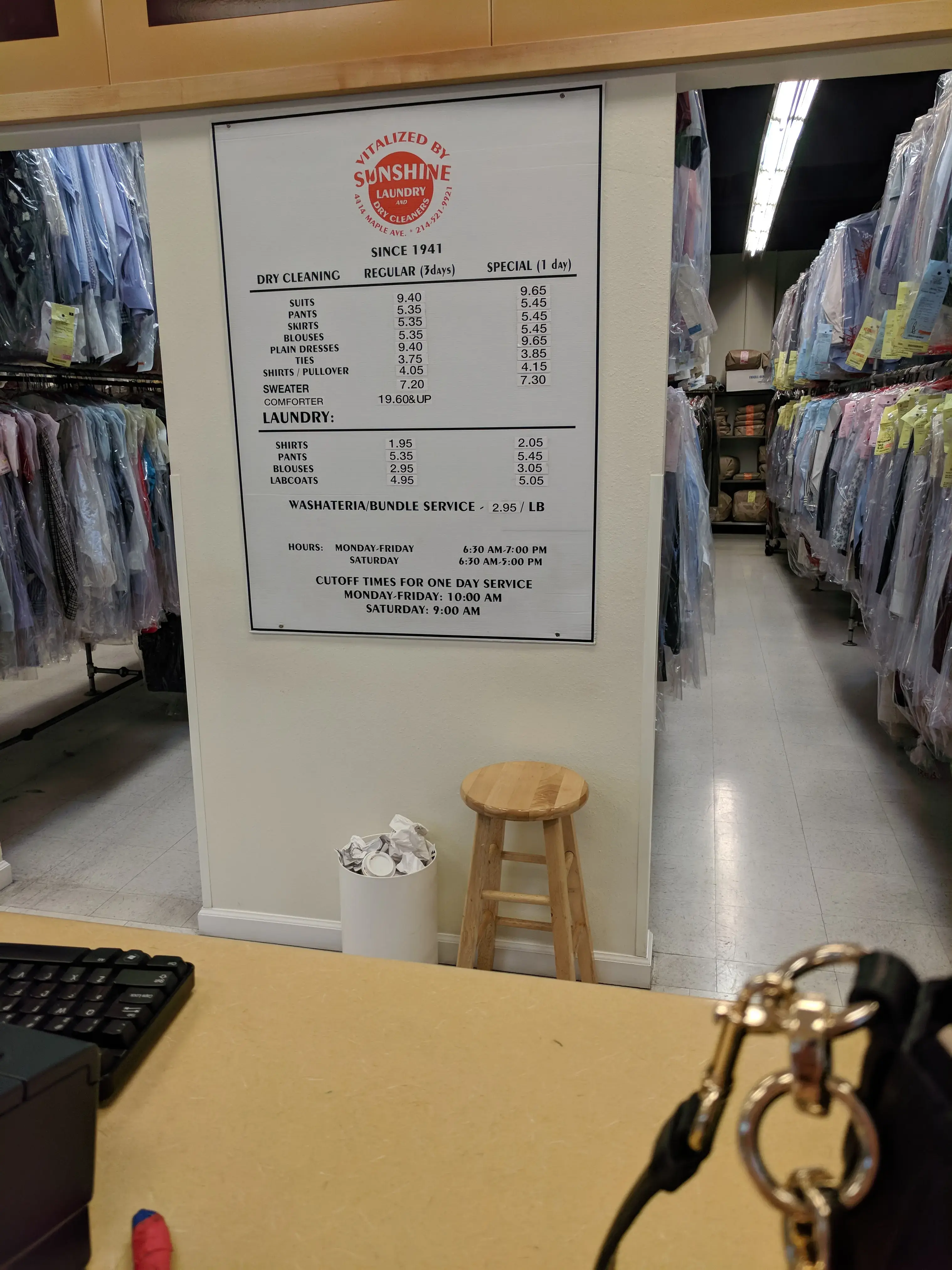 Sunshine Laundry & Dry Cleaner - Image 3