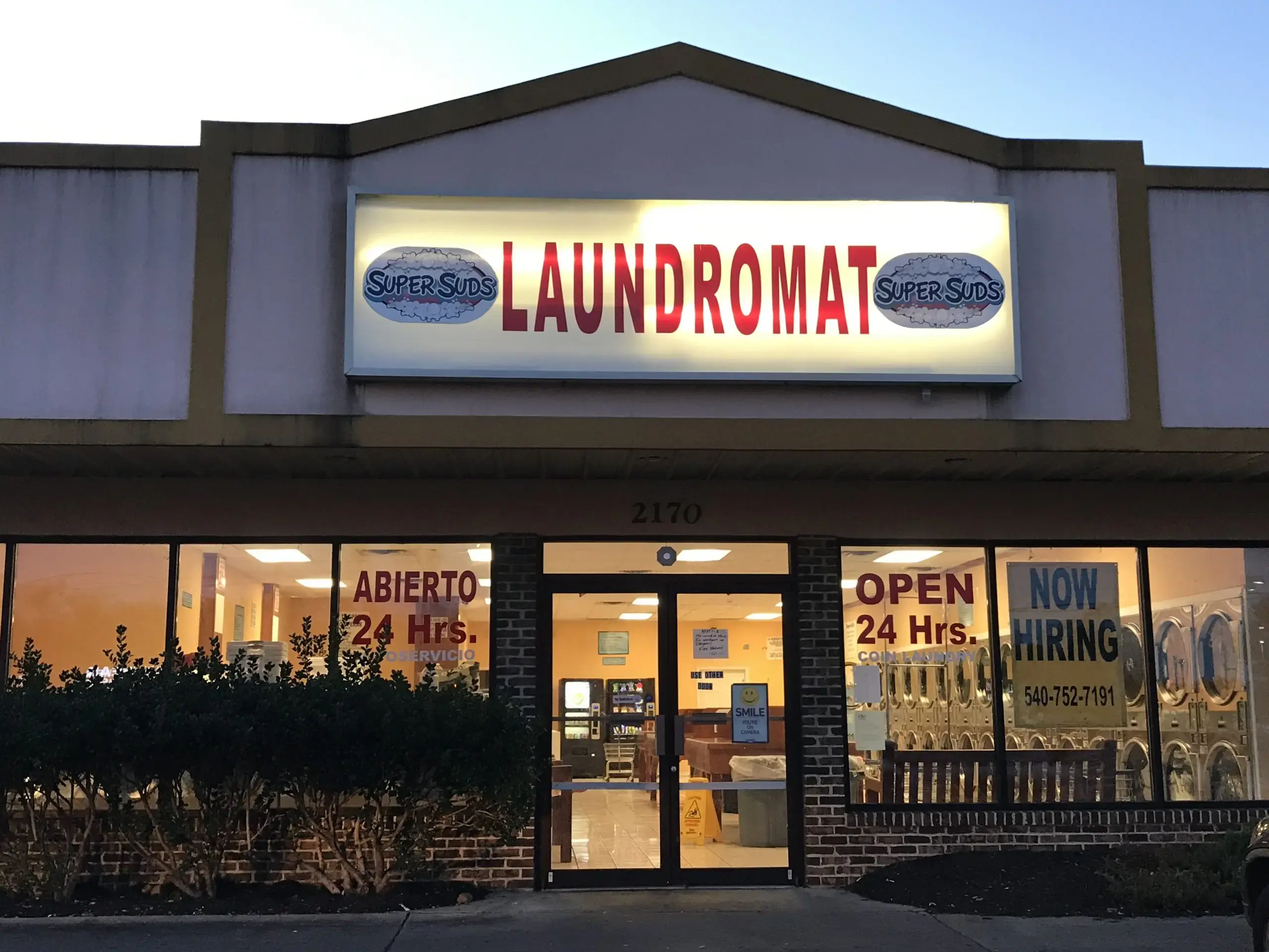 SuperSuds Laundromat location