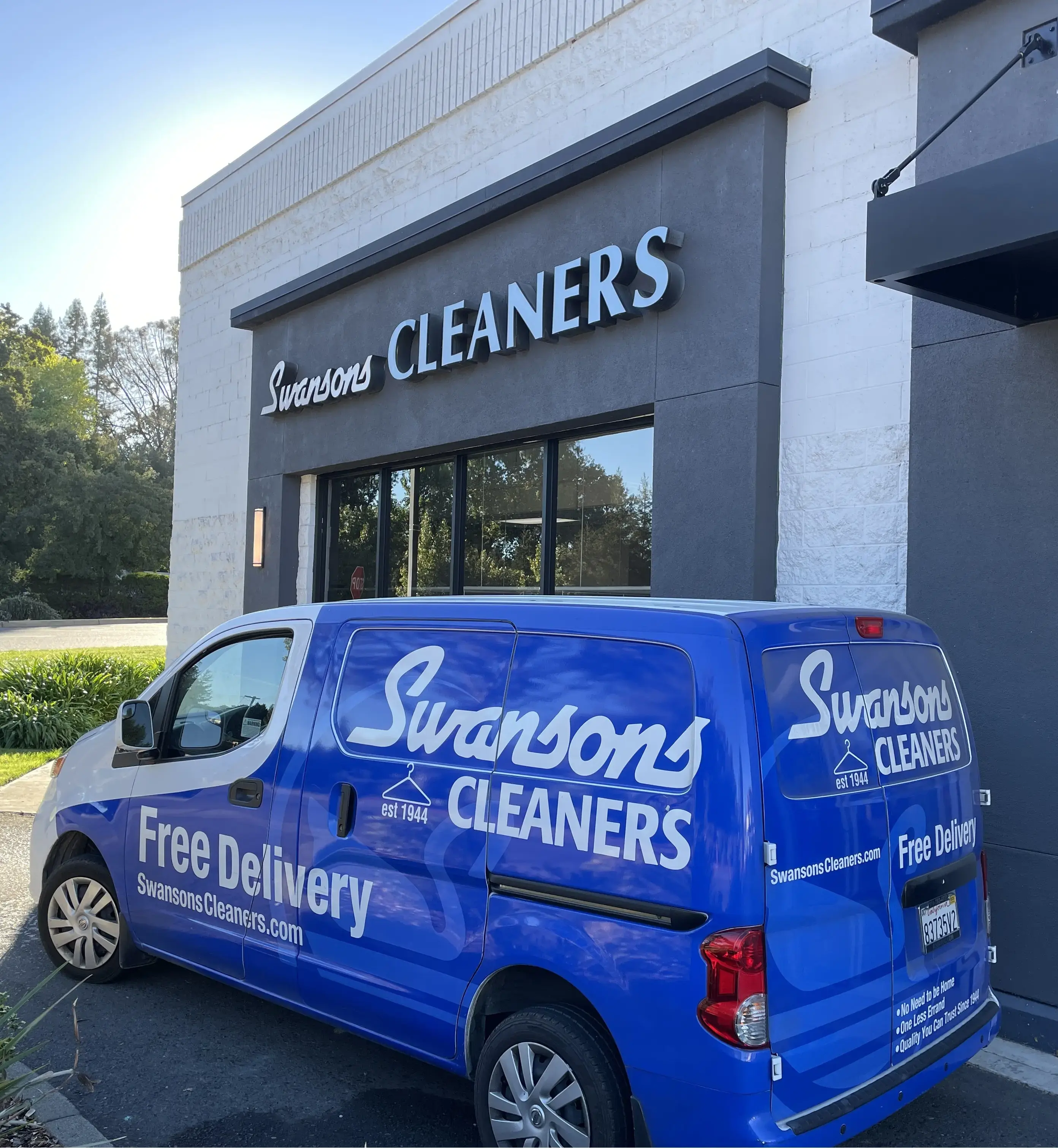 Swansons Cleaners location