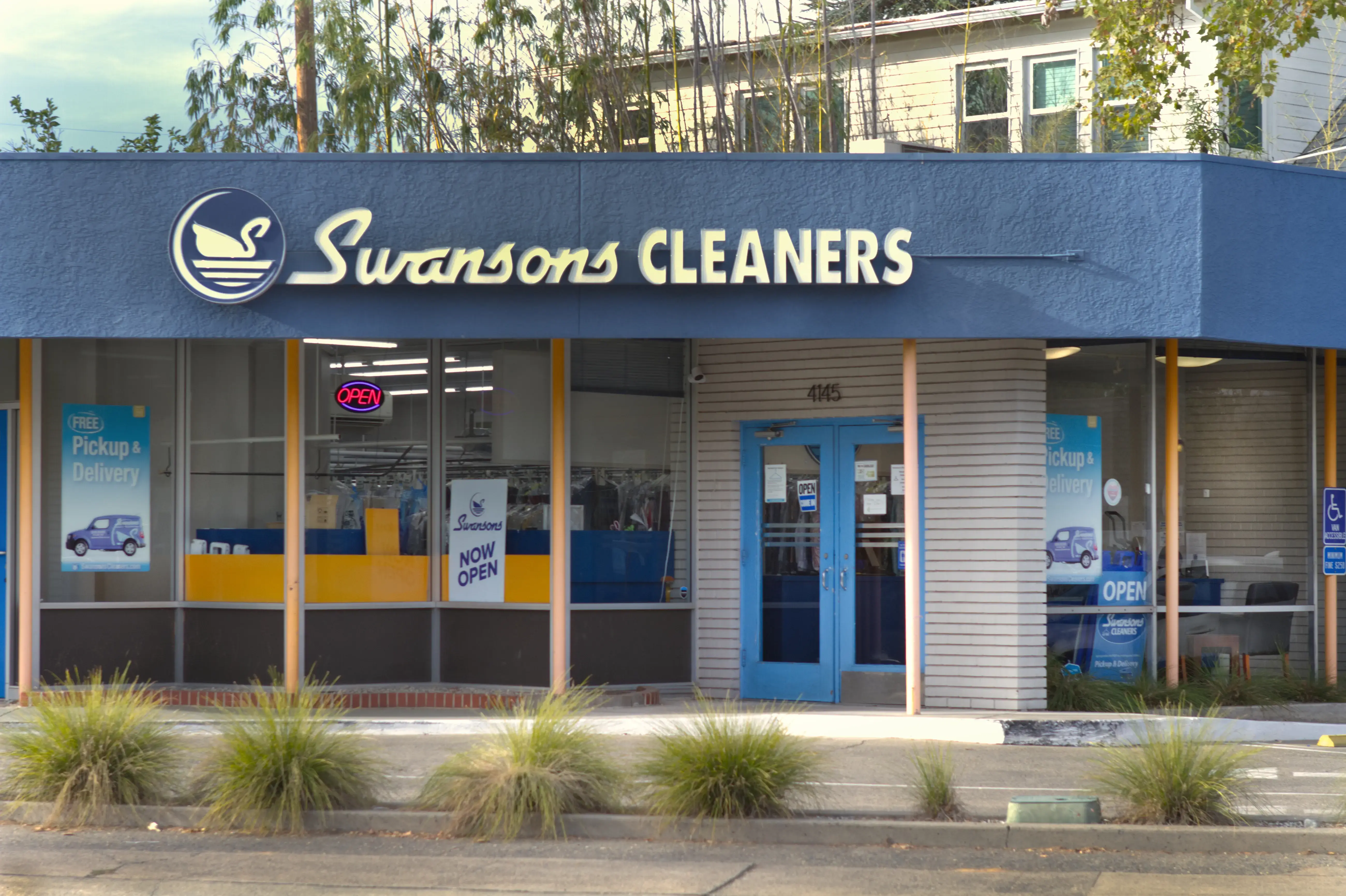 Swansons Cleaners location