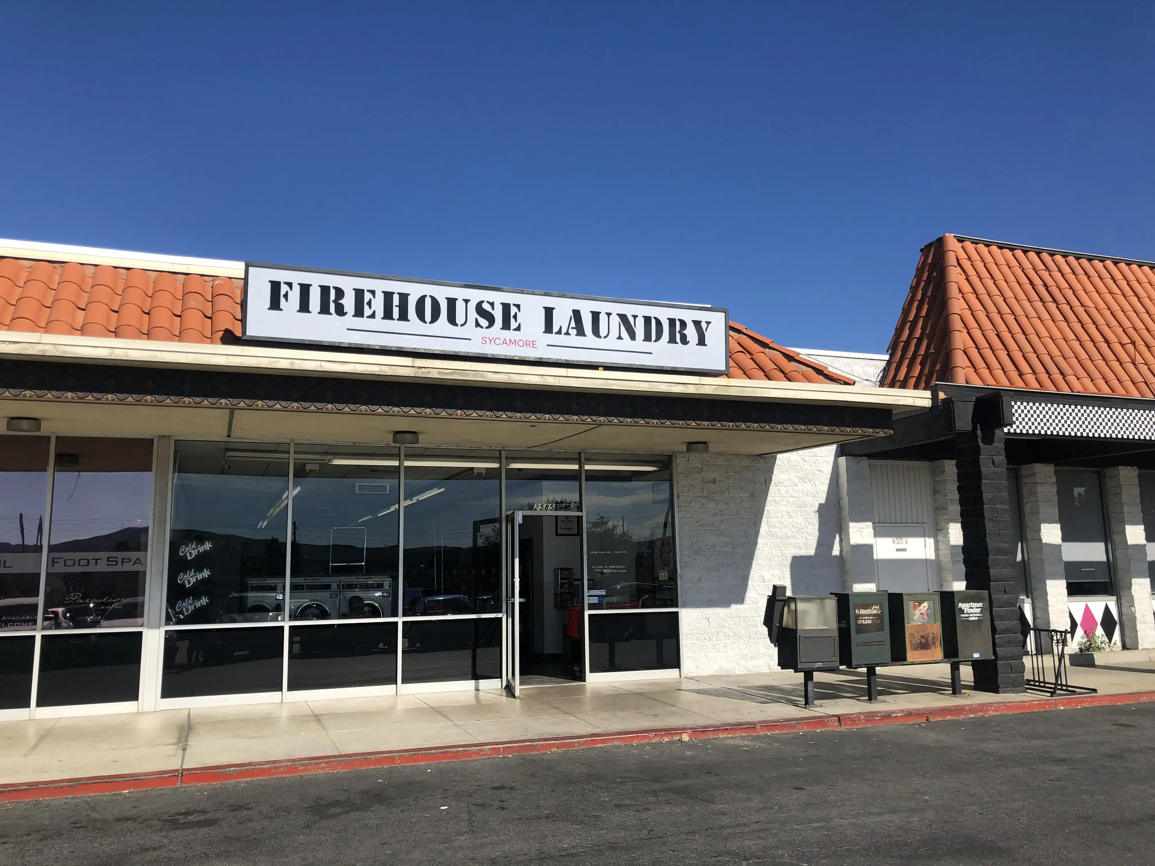 Sycamore Firehouse Laundry location