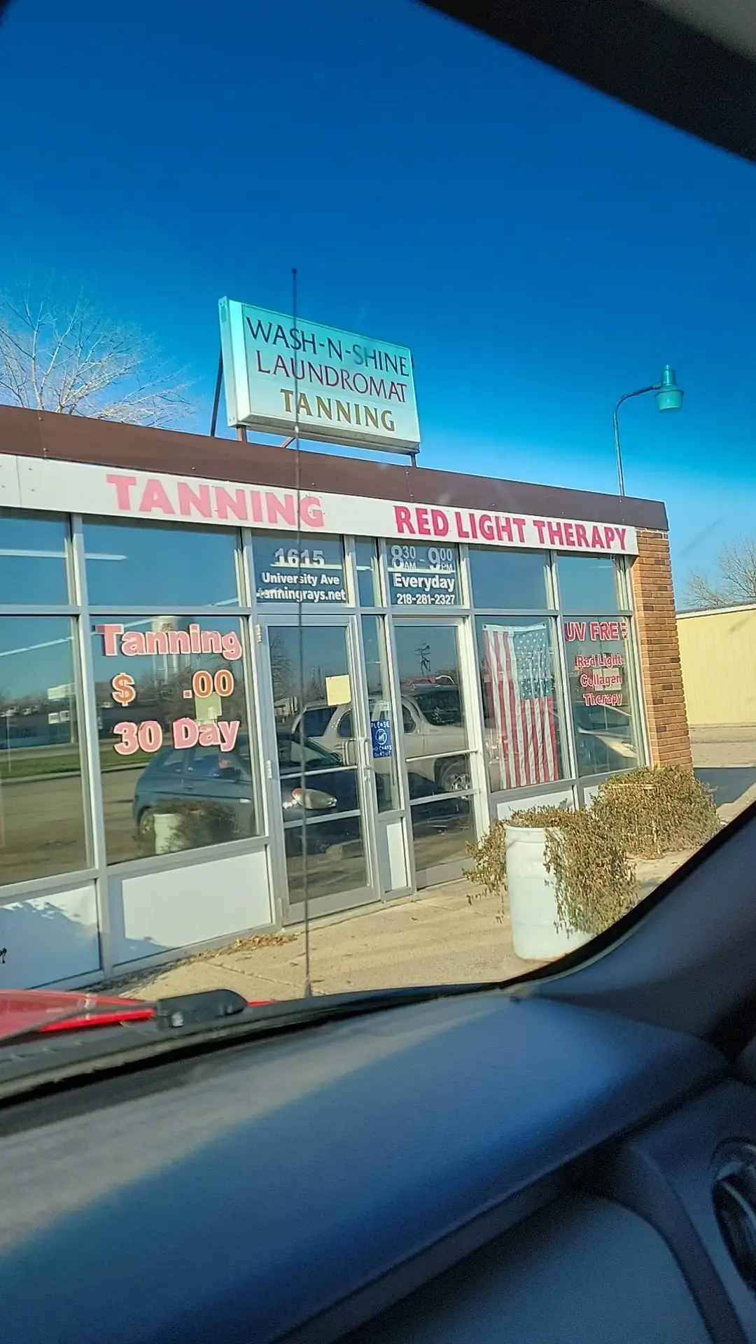 Tanning Rays at Wash-N-Shine location