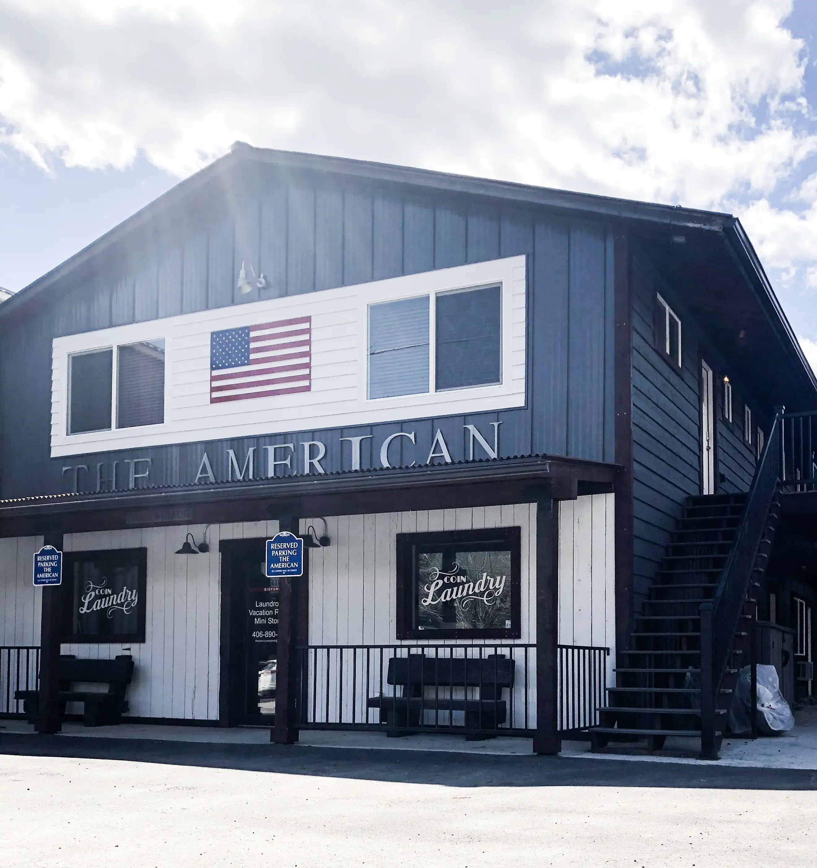 The American Bigfork - Laundromat location