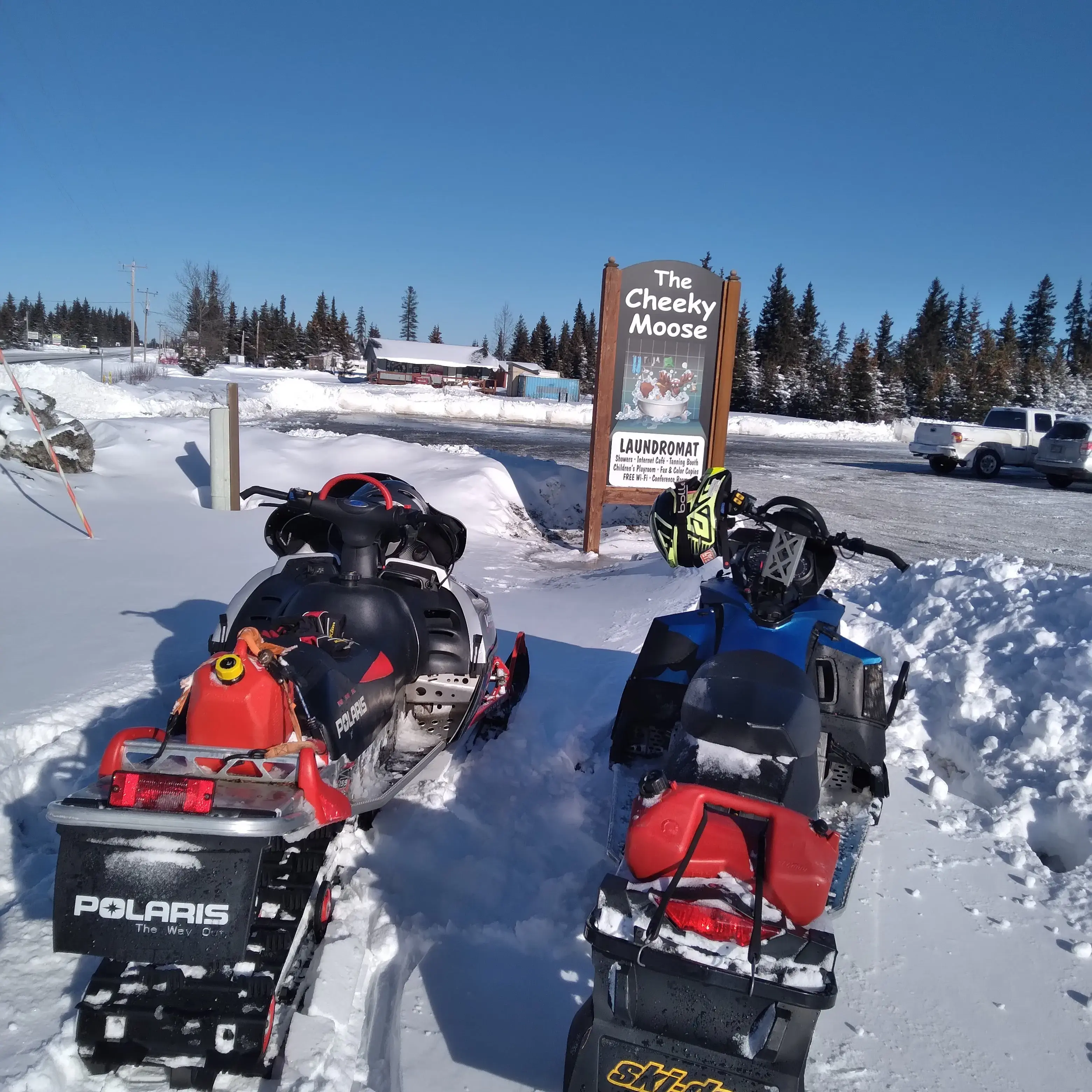 The Cheeky Moose location
