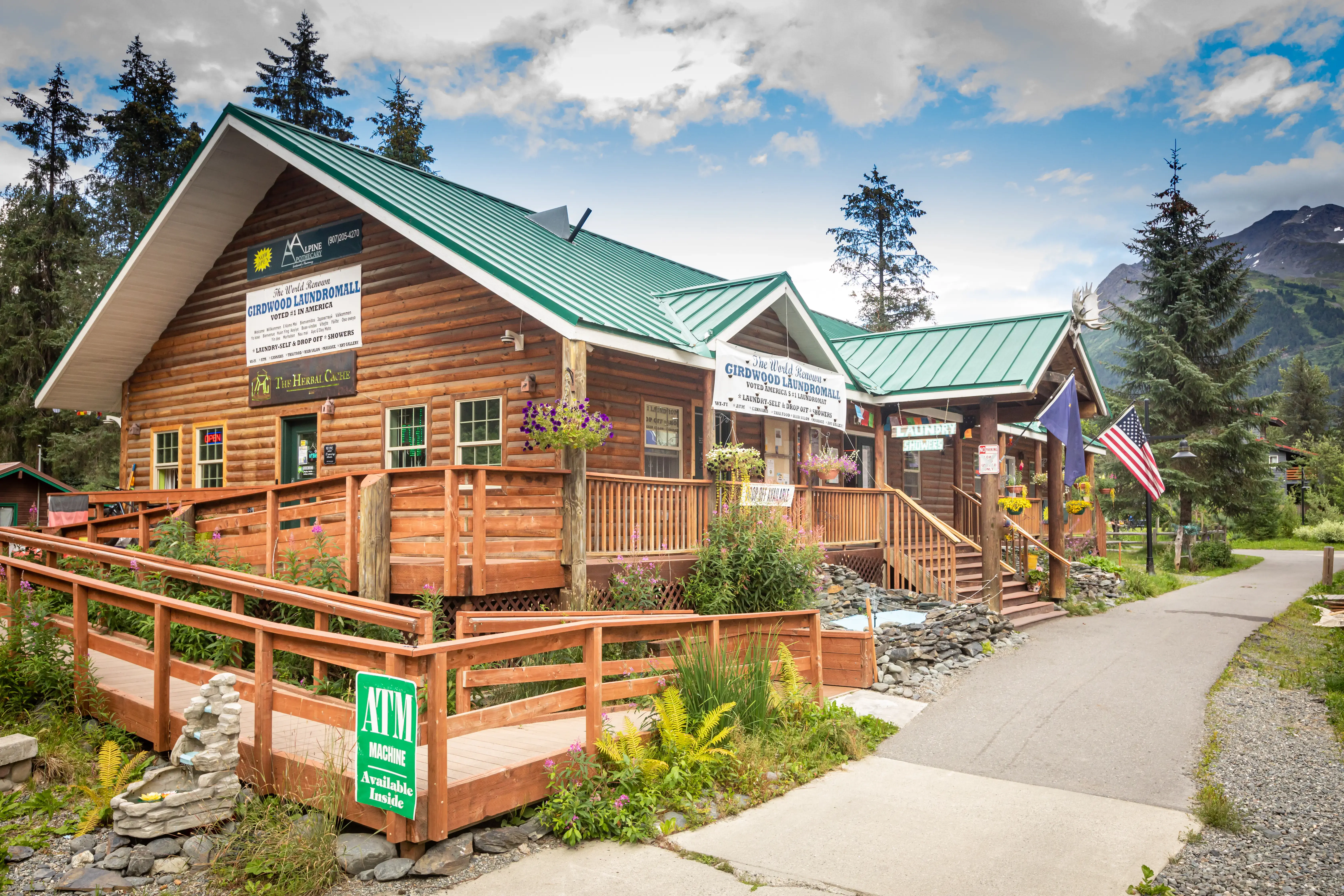 “The Laundromall” – Girdwood Laundry & Showers location