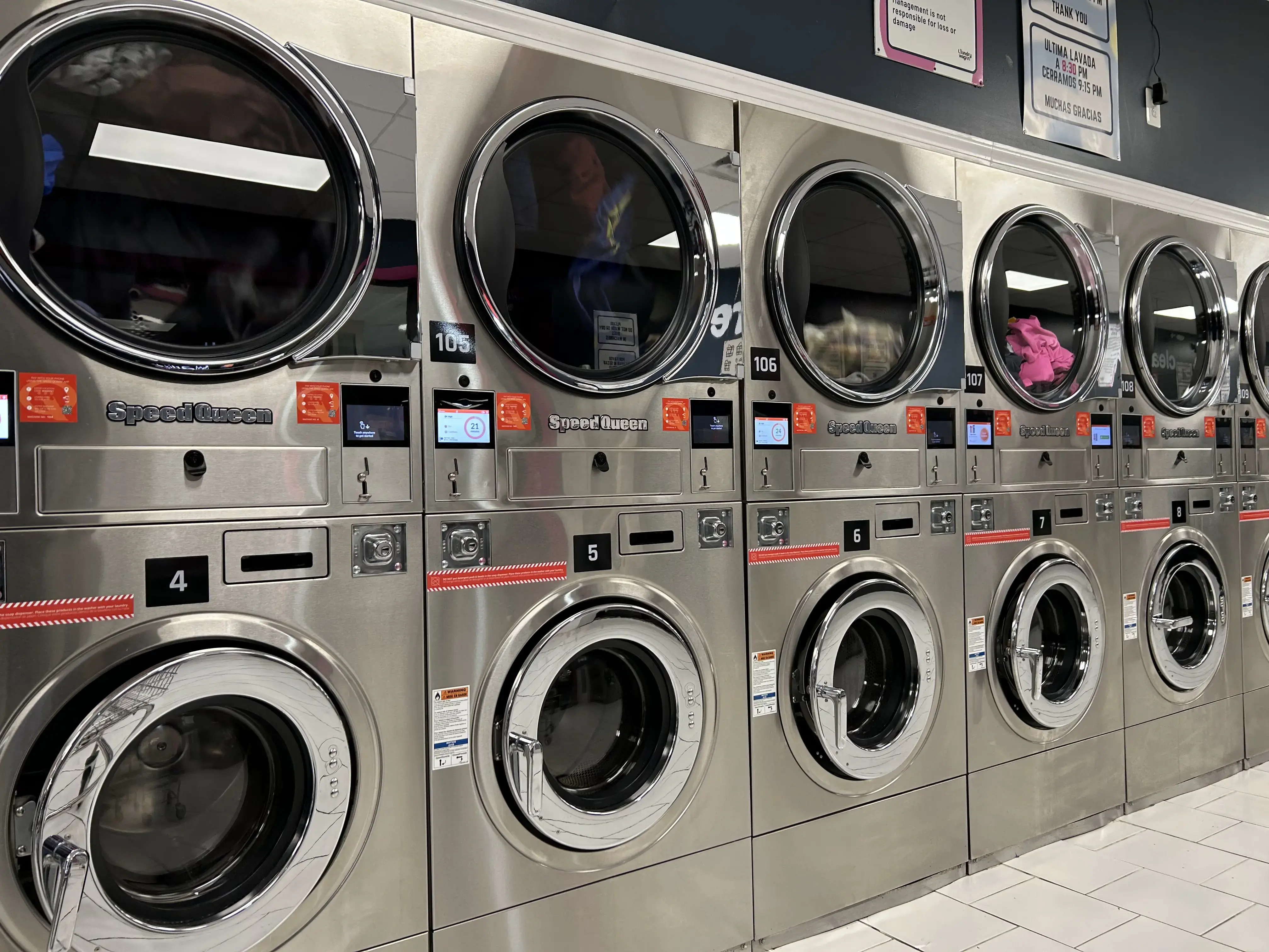 The Laundry Wagon location