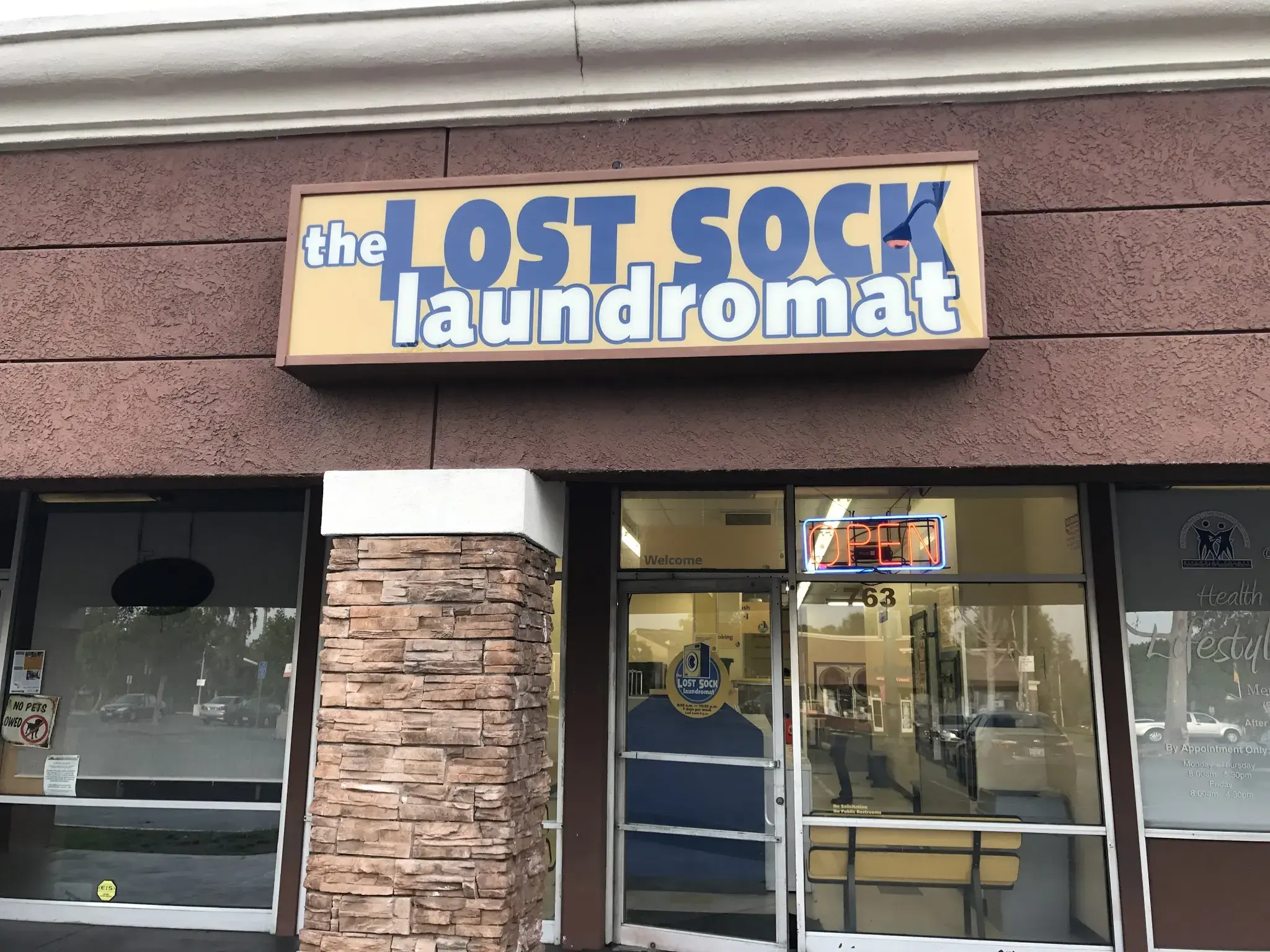 The Lost Sock Laundromat location