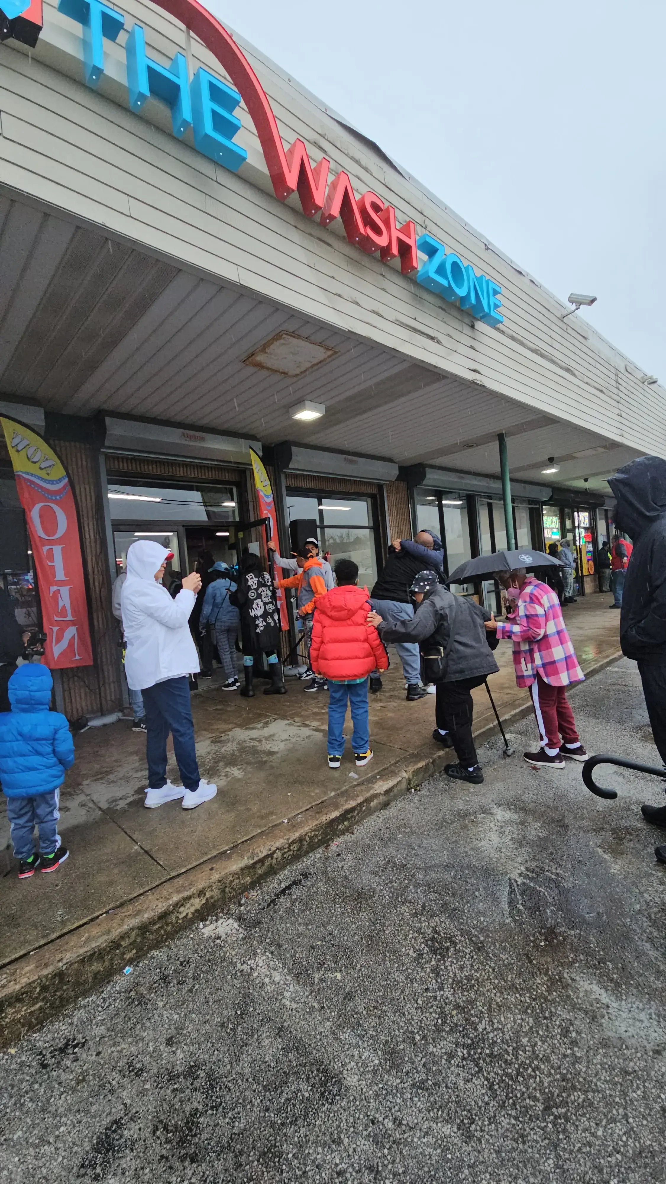 The Wash Zone location