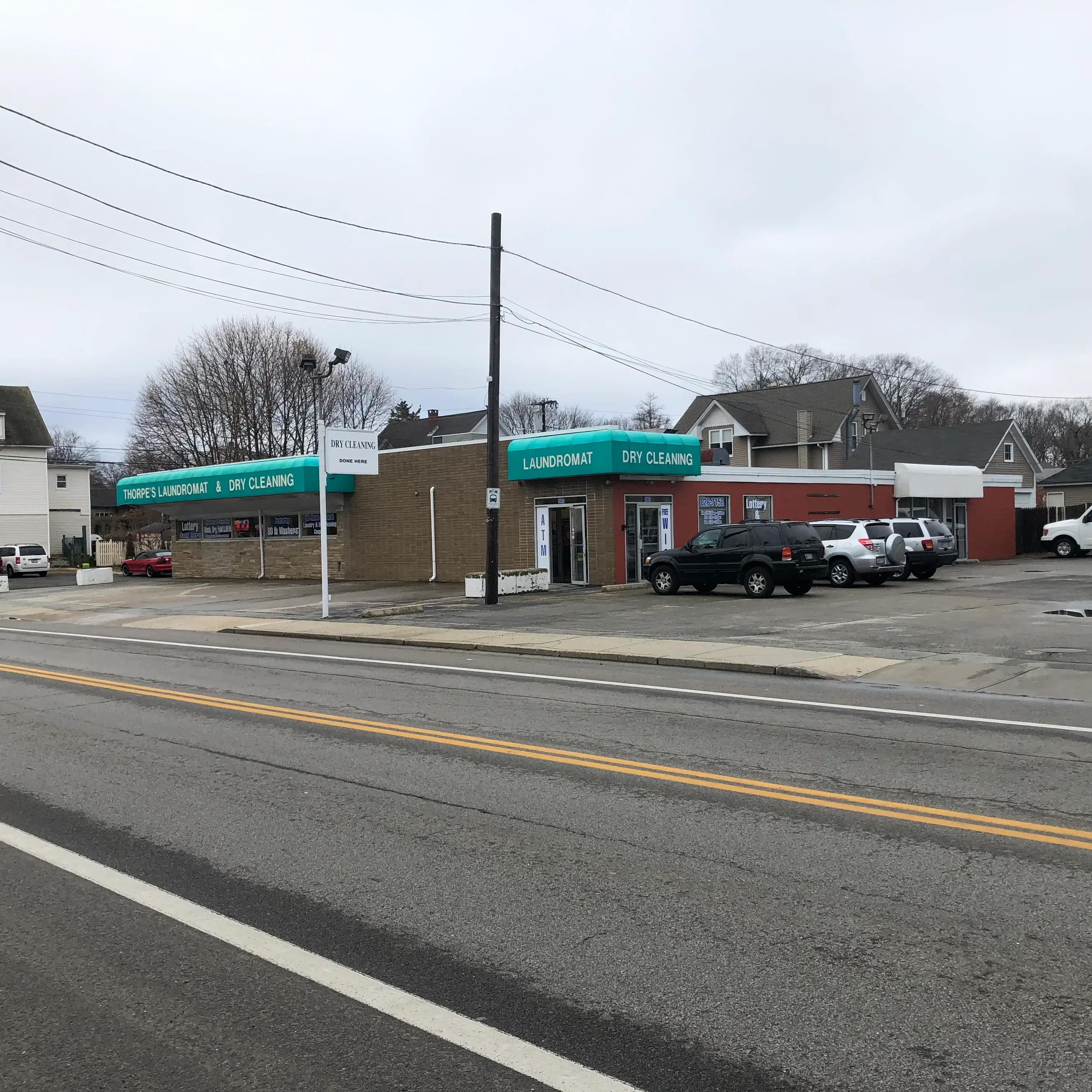 Thorpe's Laundromat & Dry Cleaning location