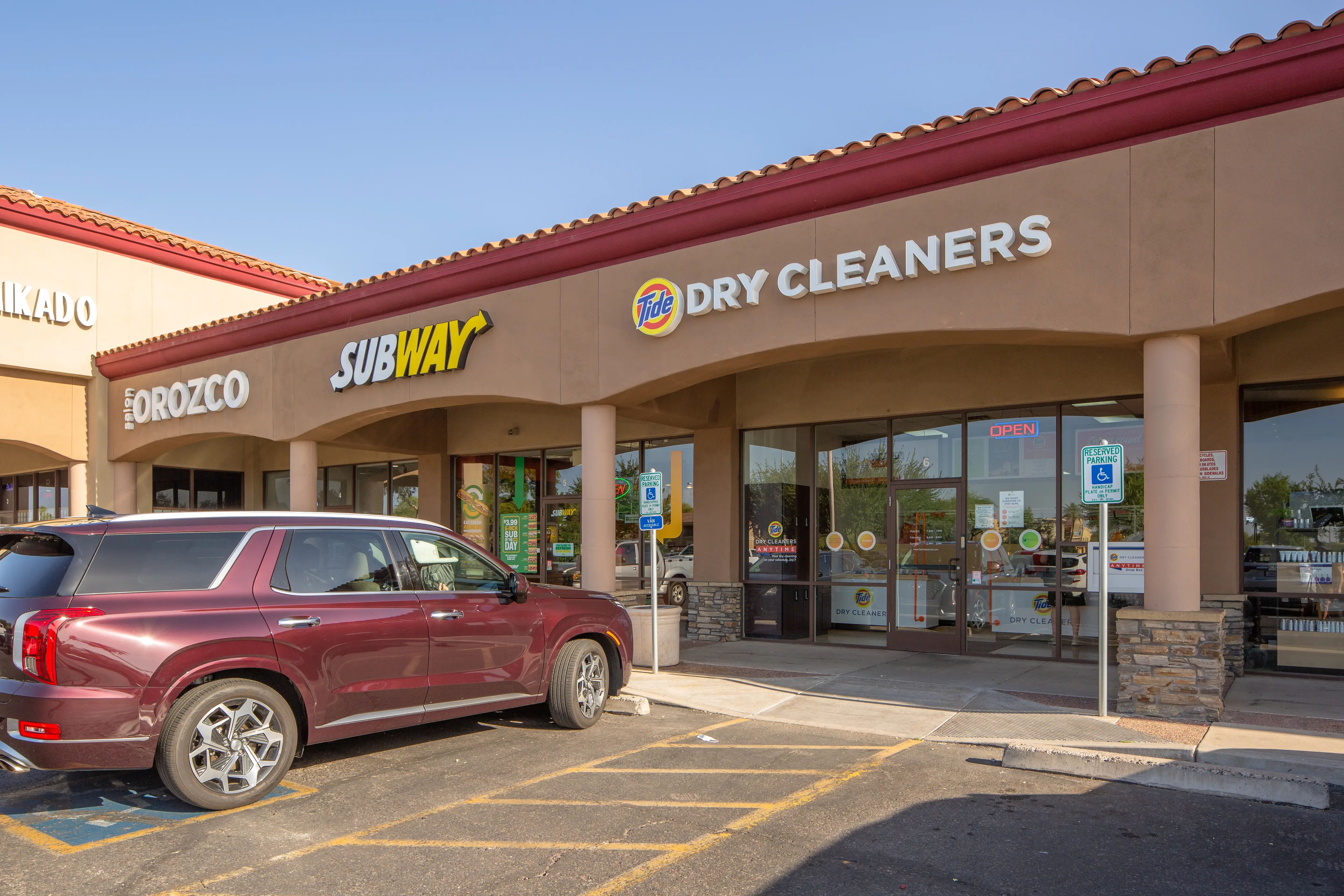 Tide Cleaners location