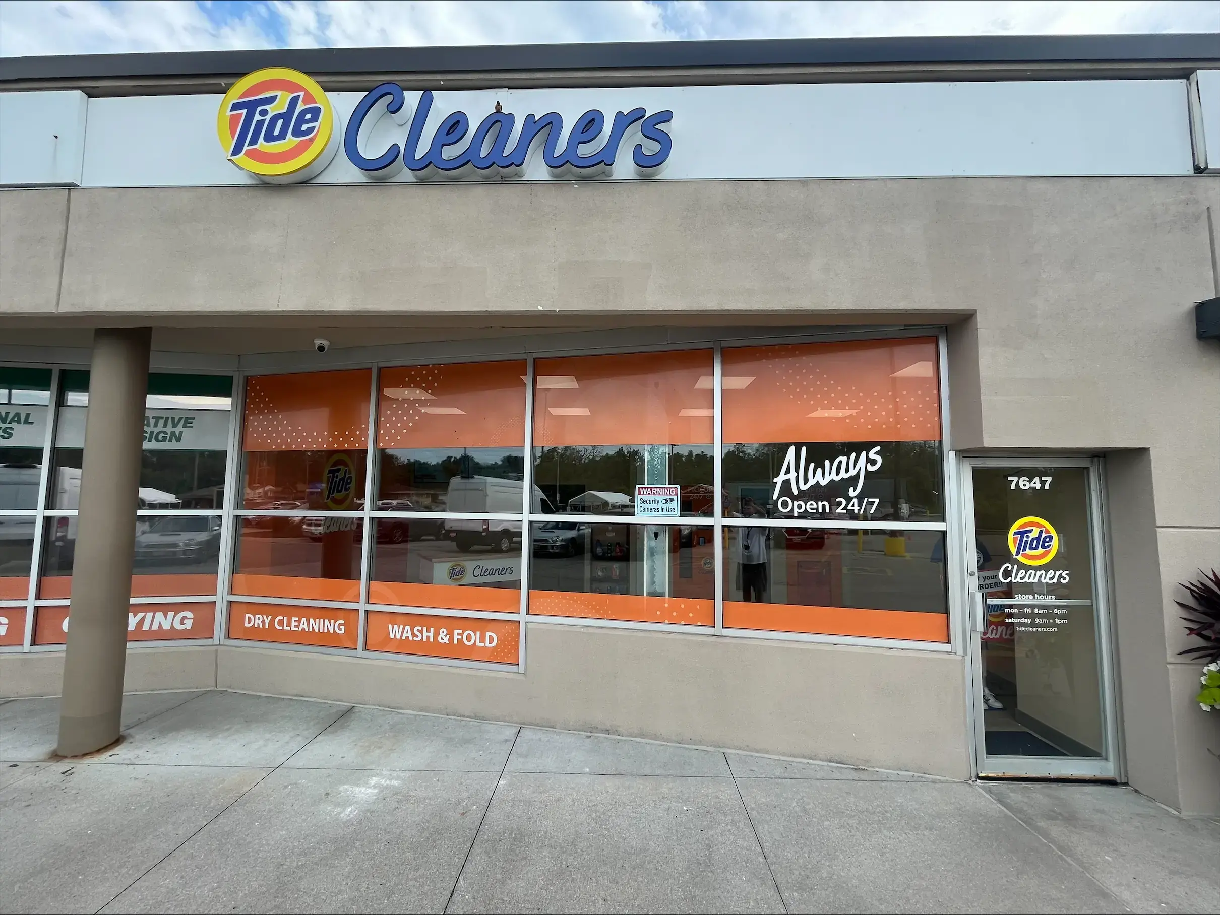 Tide Cleaners location