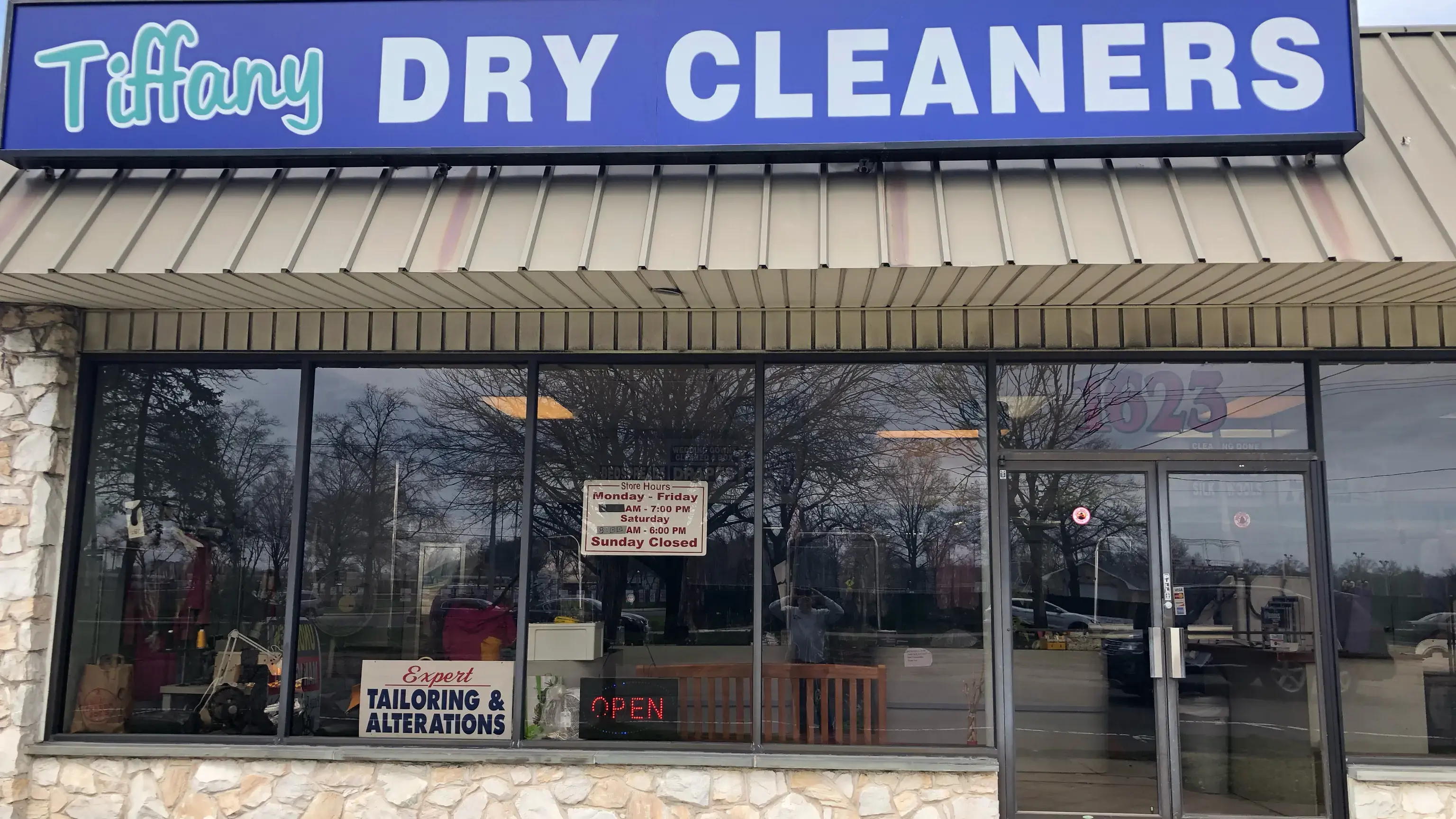 Tiffany's Dry Cleaners location