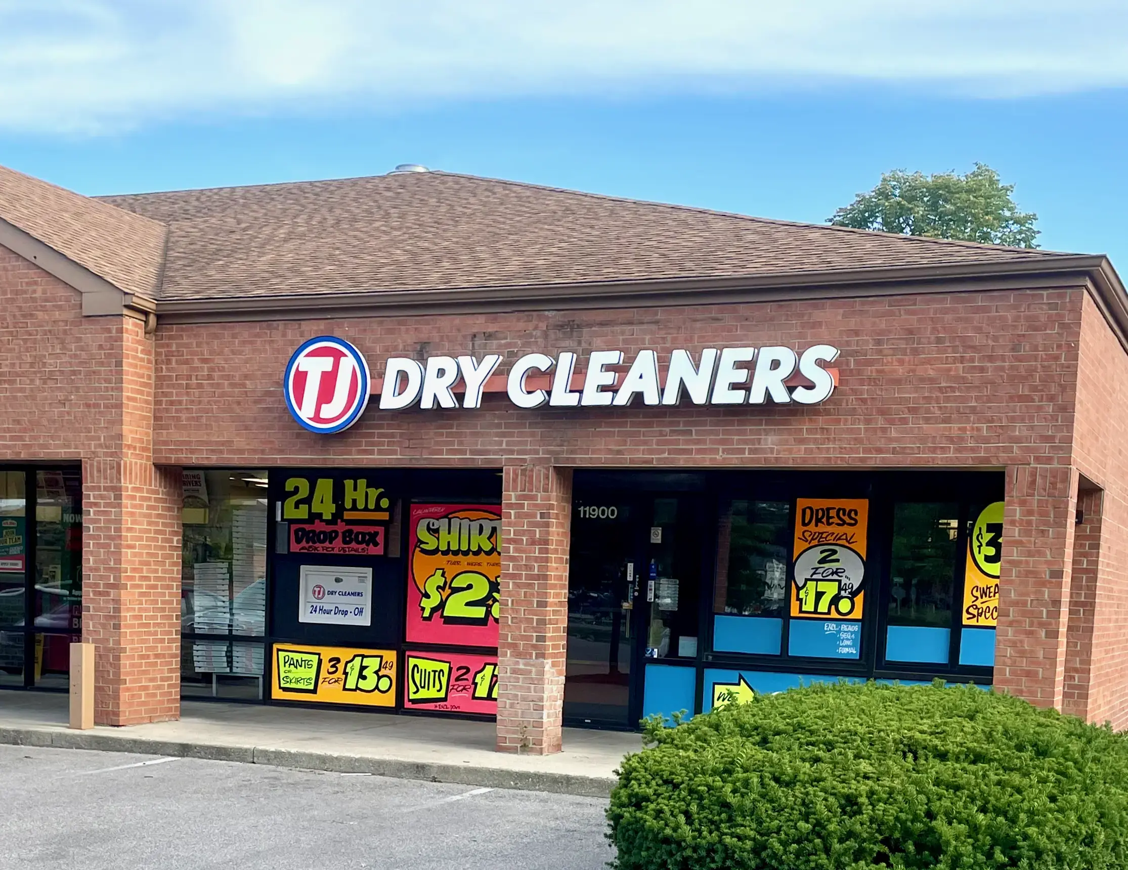 TJ Dry Cleaners location