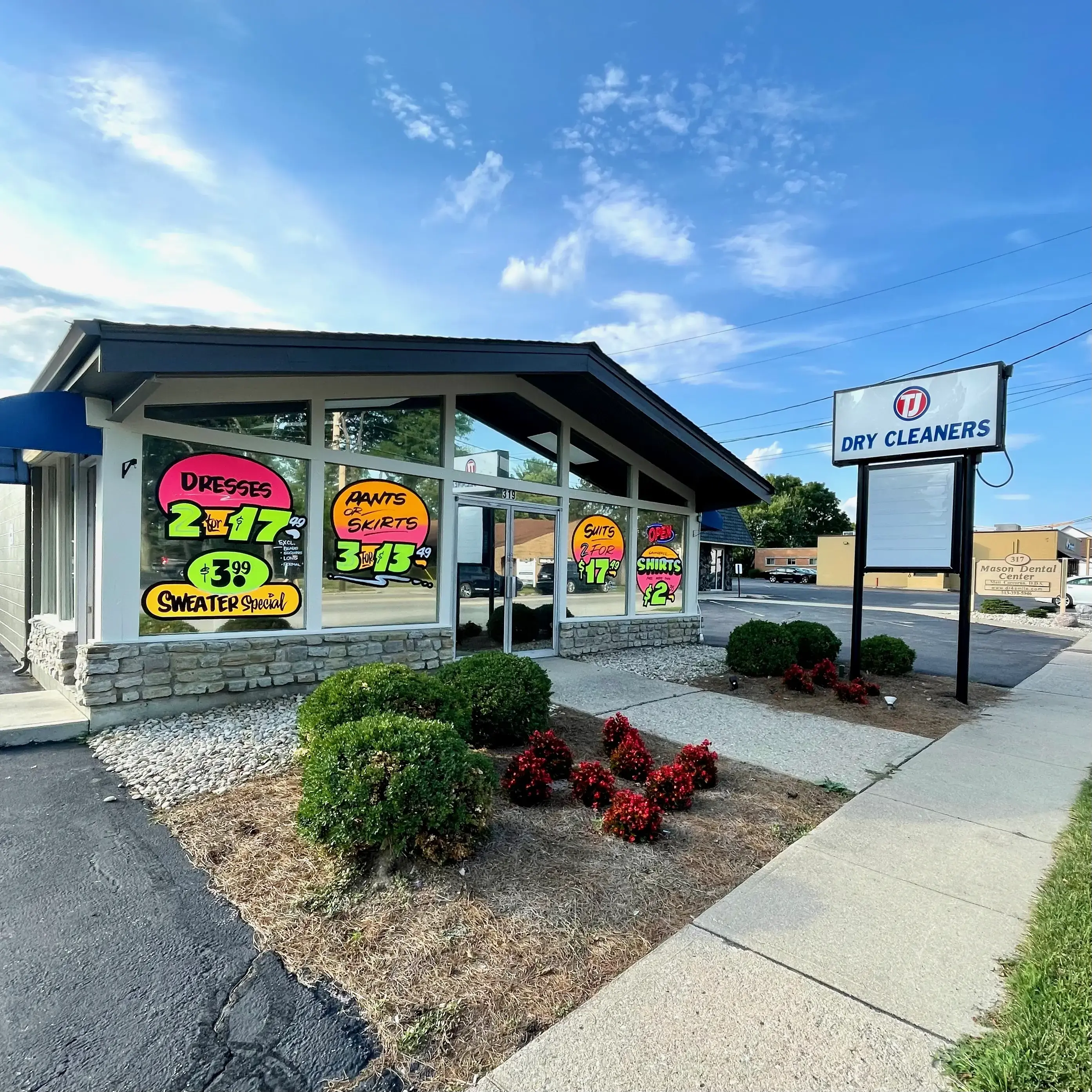 TJ Dry Cleaners location