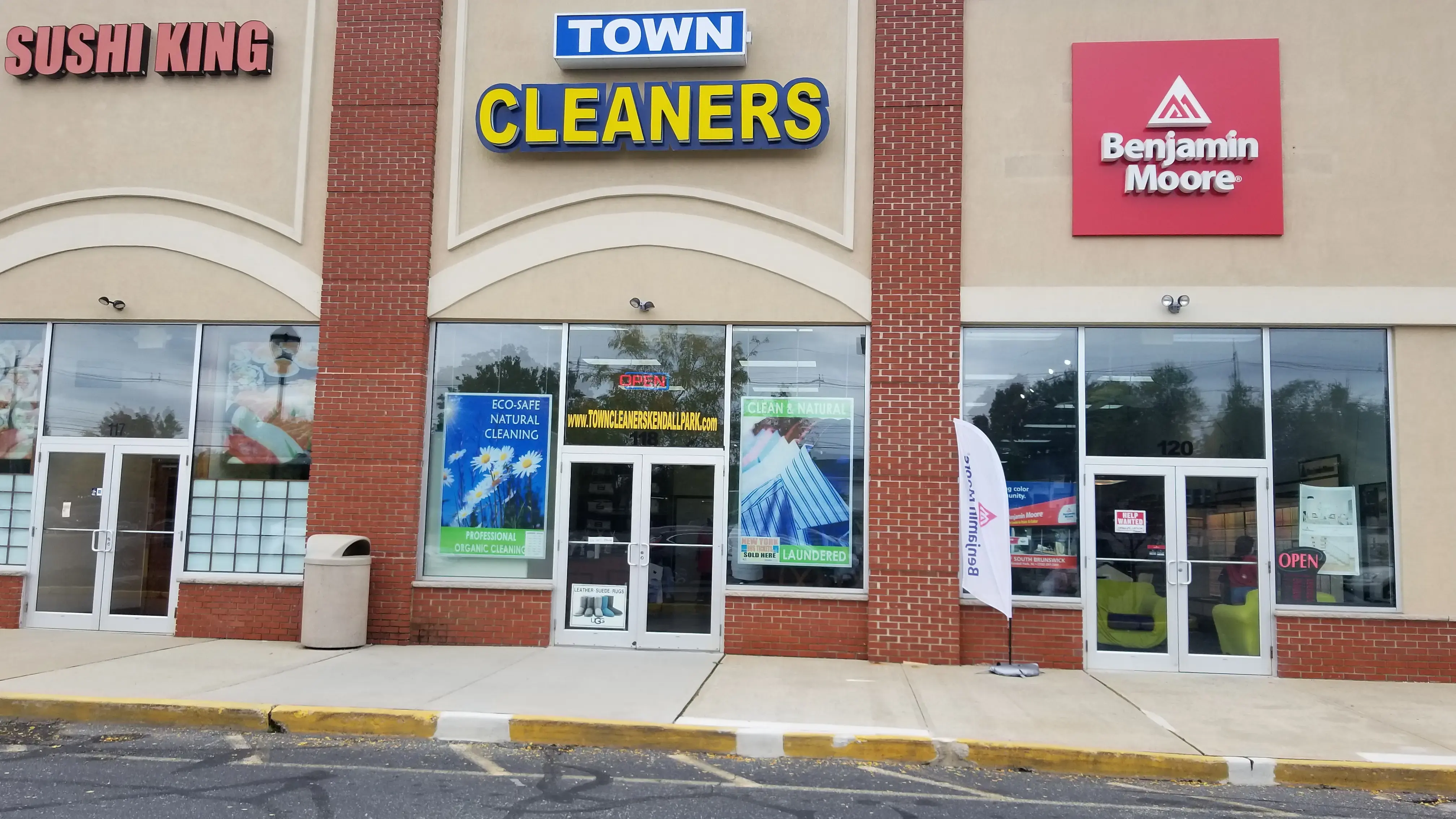 Town Cleaners location
