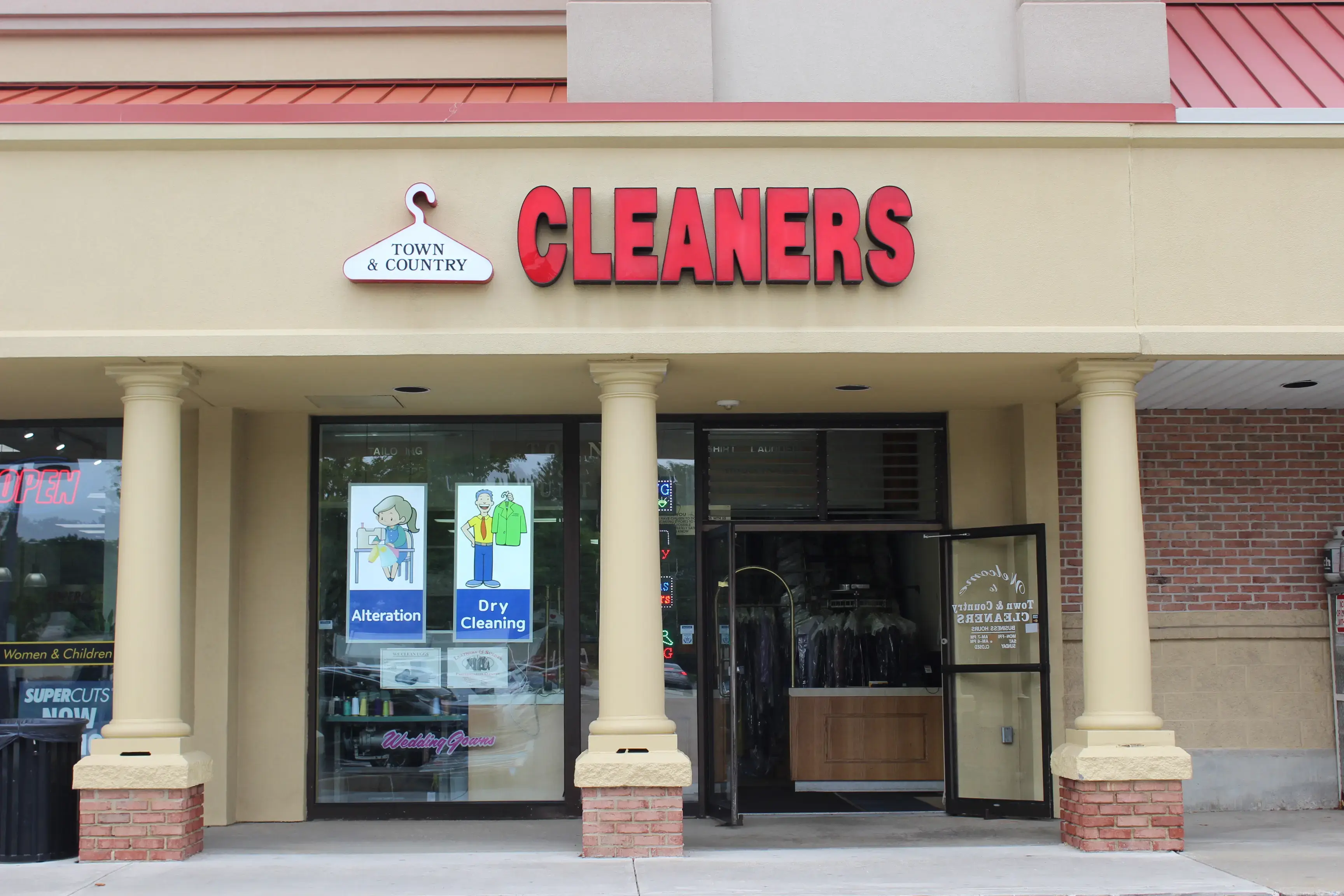 Town & Country Dry Cleaners location