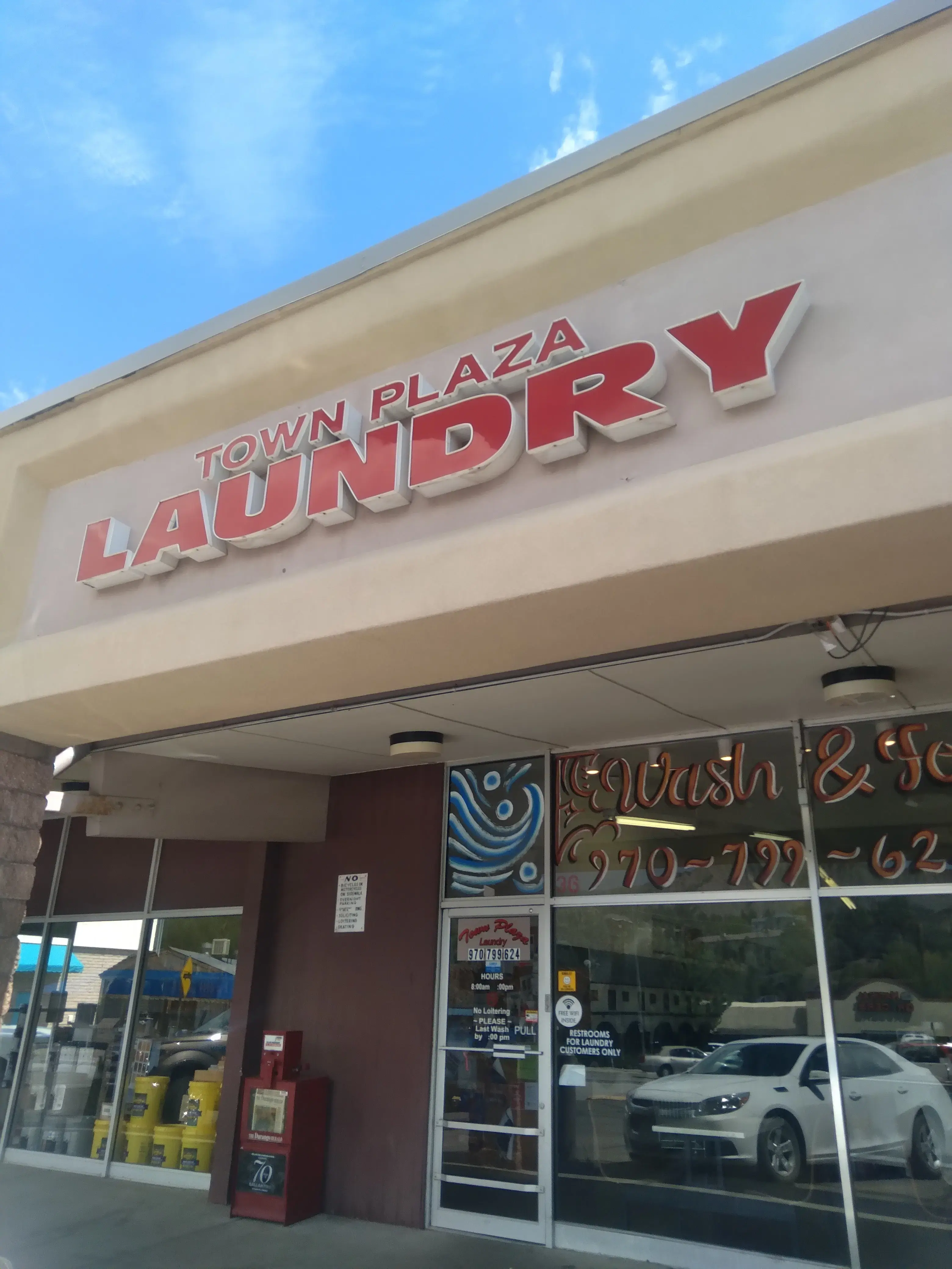 Town Plaza Laundry location