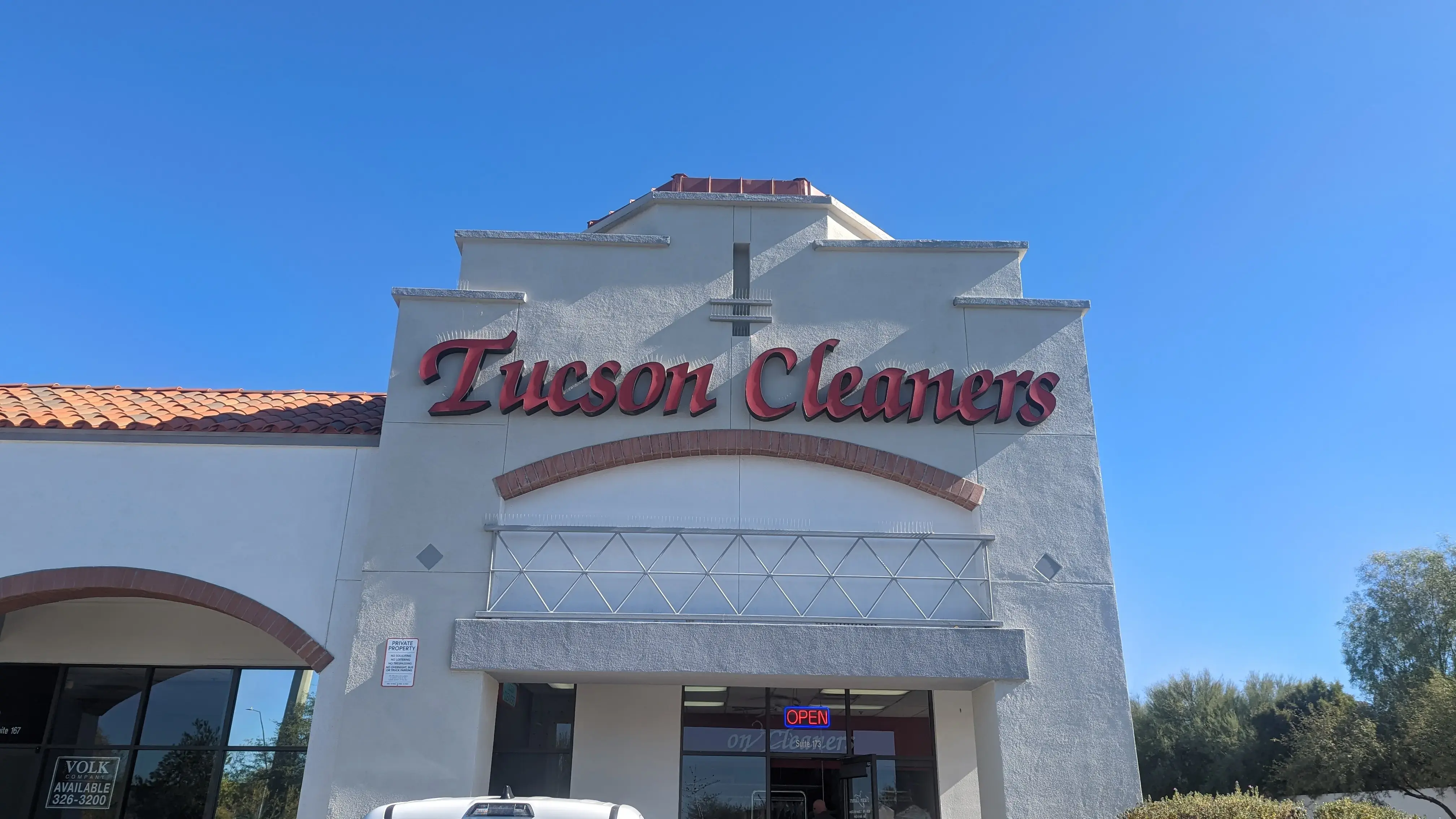 Tucson Cleaners location