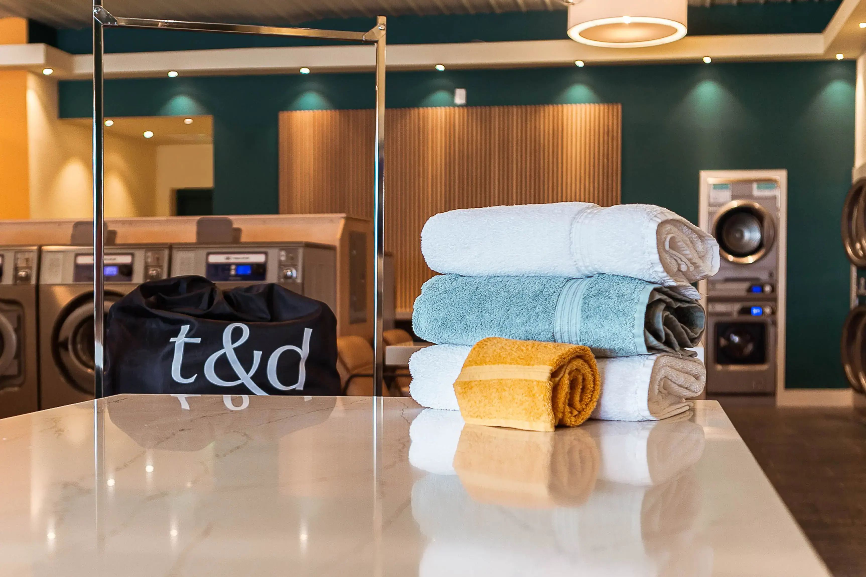 Tumble & Dry Laundromat location