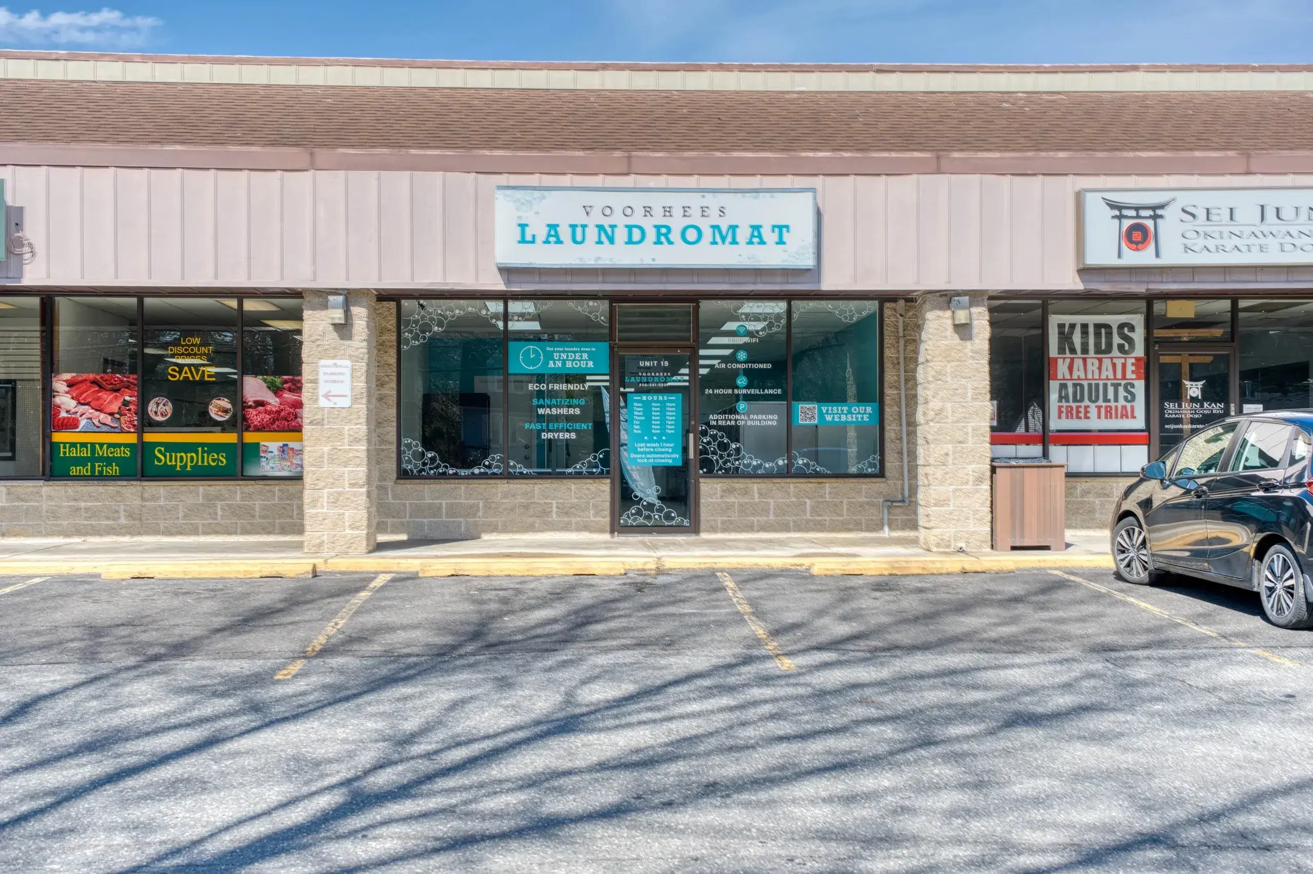 Voorhees Laundromat location