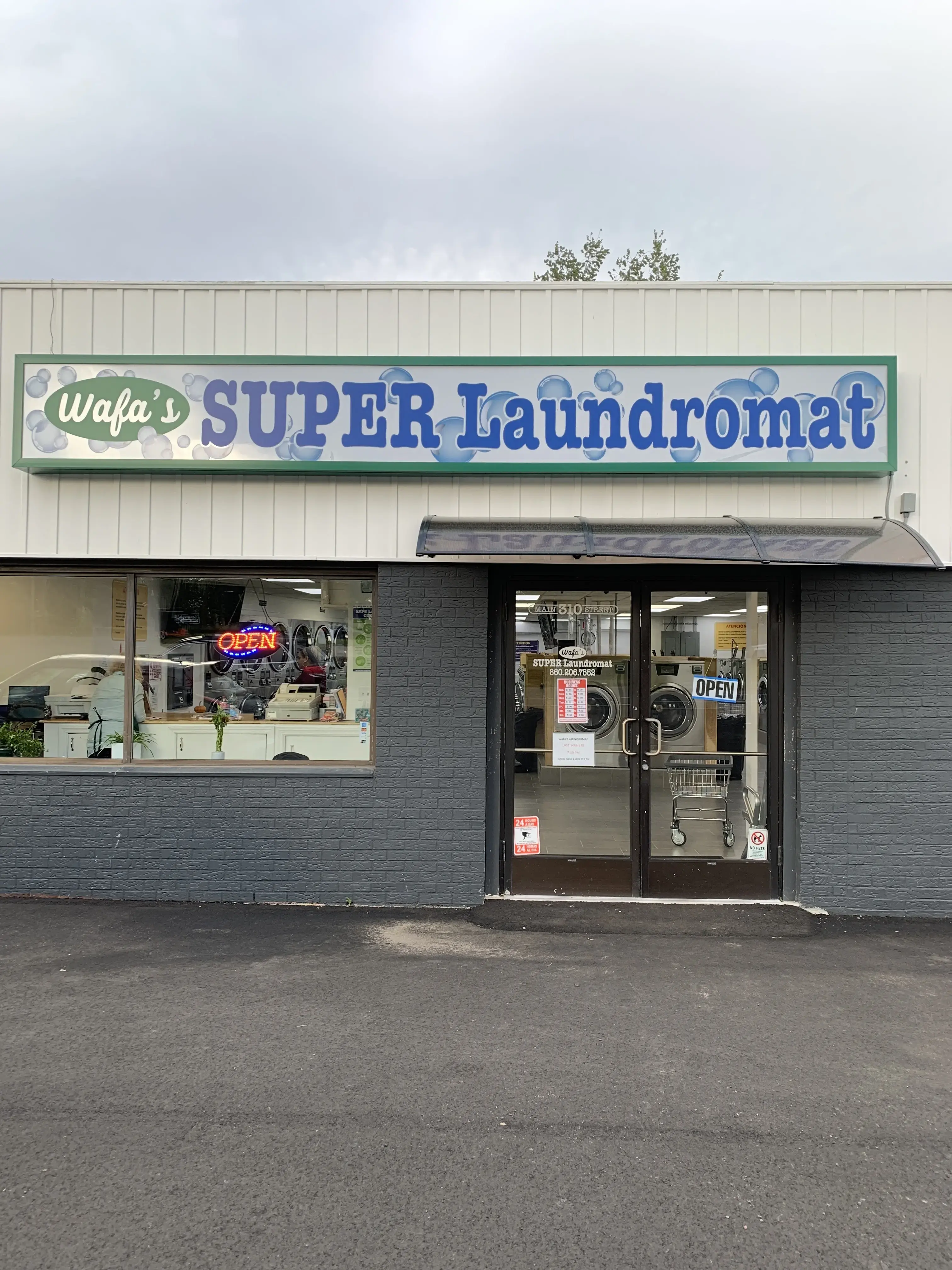 Wafa's Laundromat location