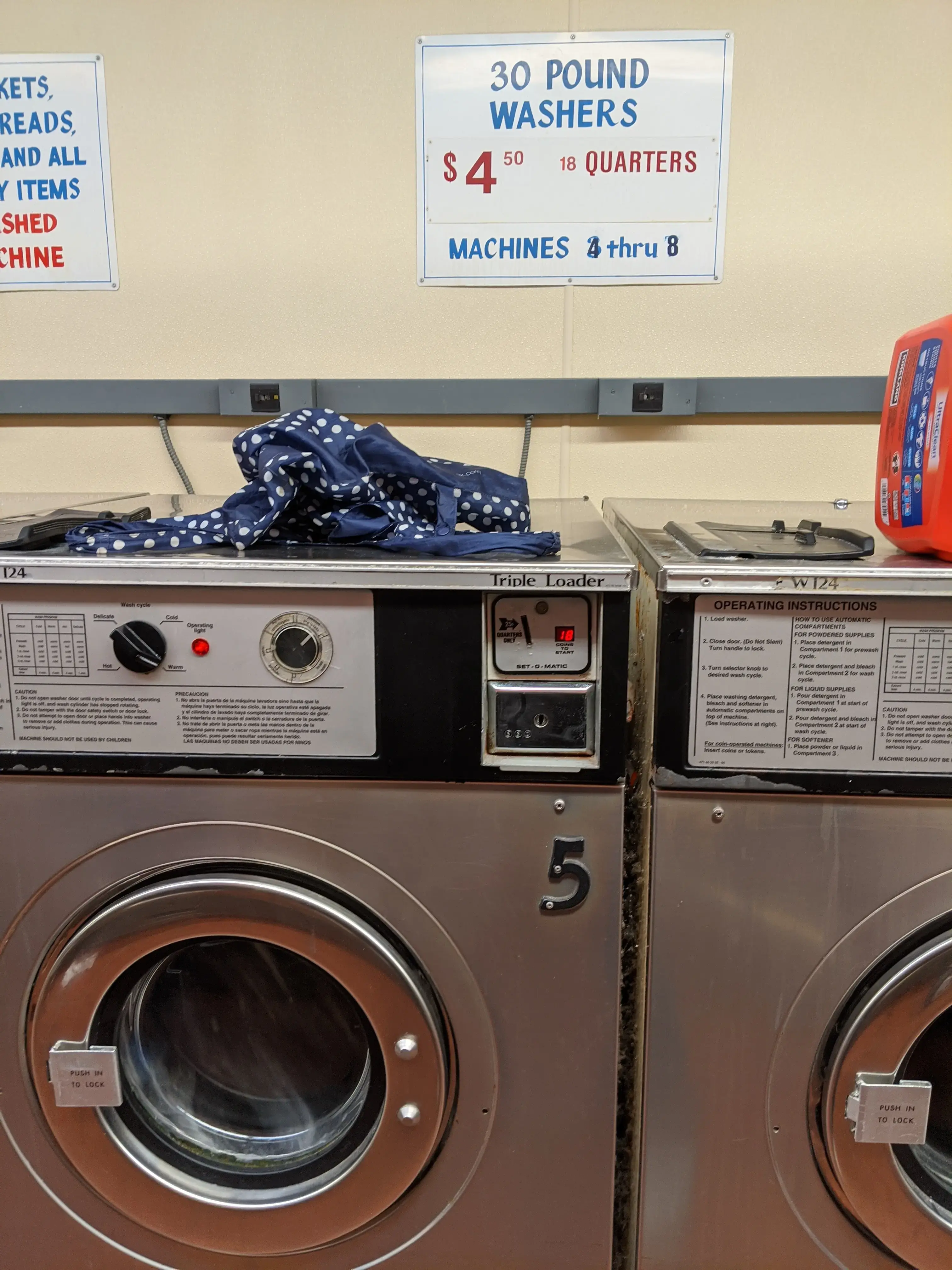 Wash & Dry location